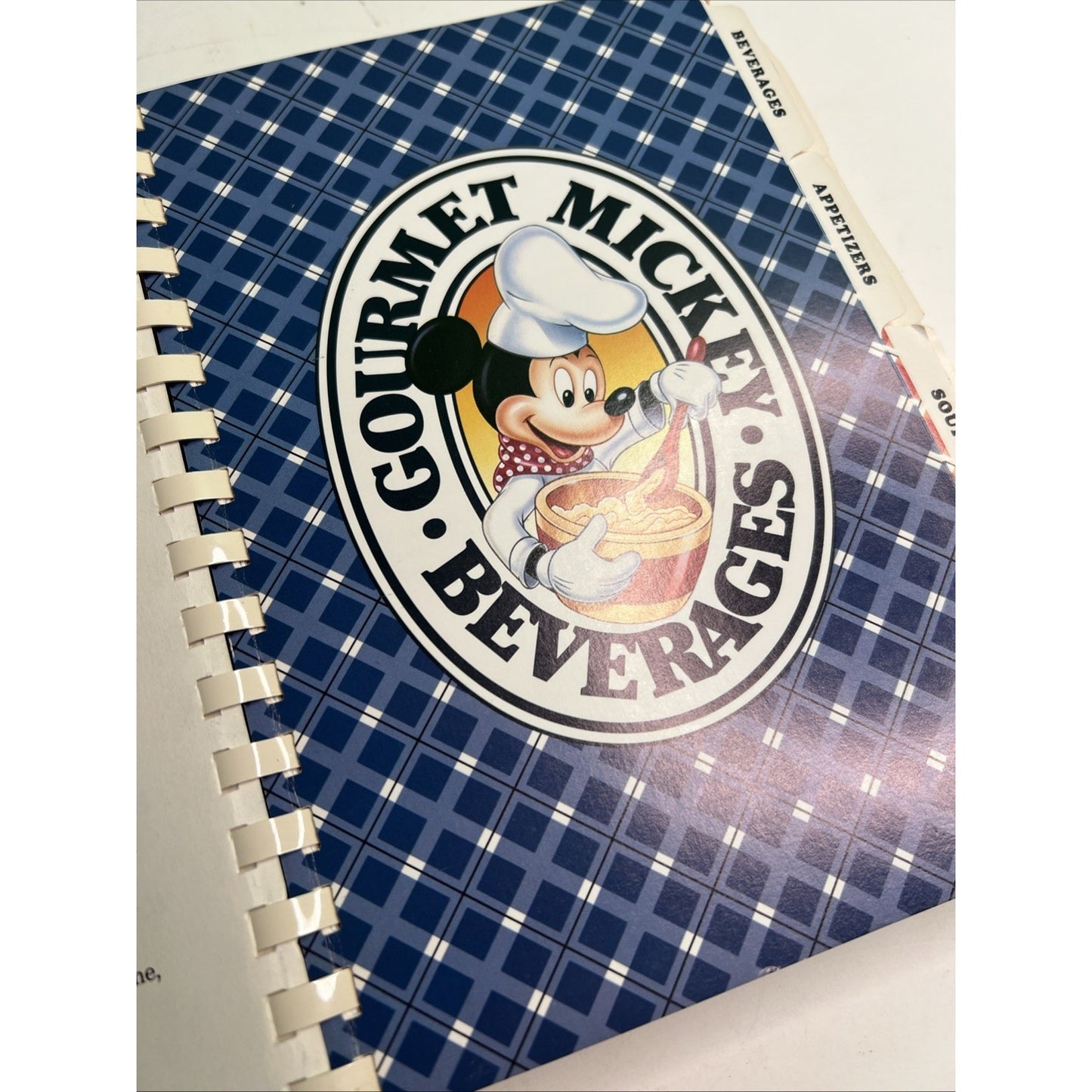 Cooking with Mickey Volume 2 Disney Cookbook Gourmet Hardcover Walt Disney VG