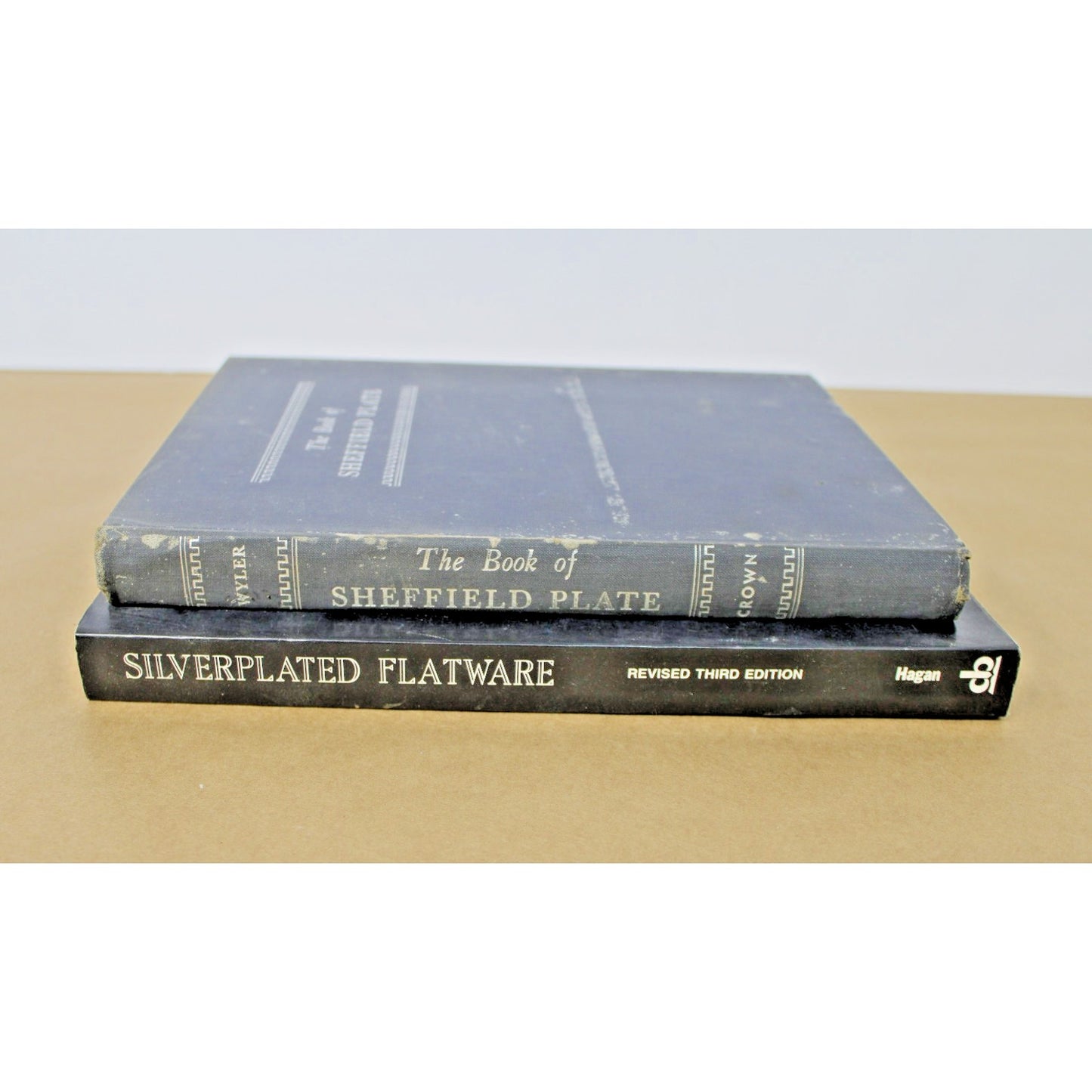 Lot of 2 Antique Silver Vintage Identification Guides/ Books Sheffield, Hagan