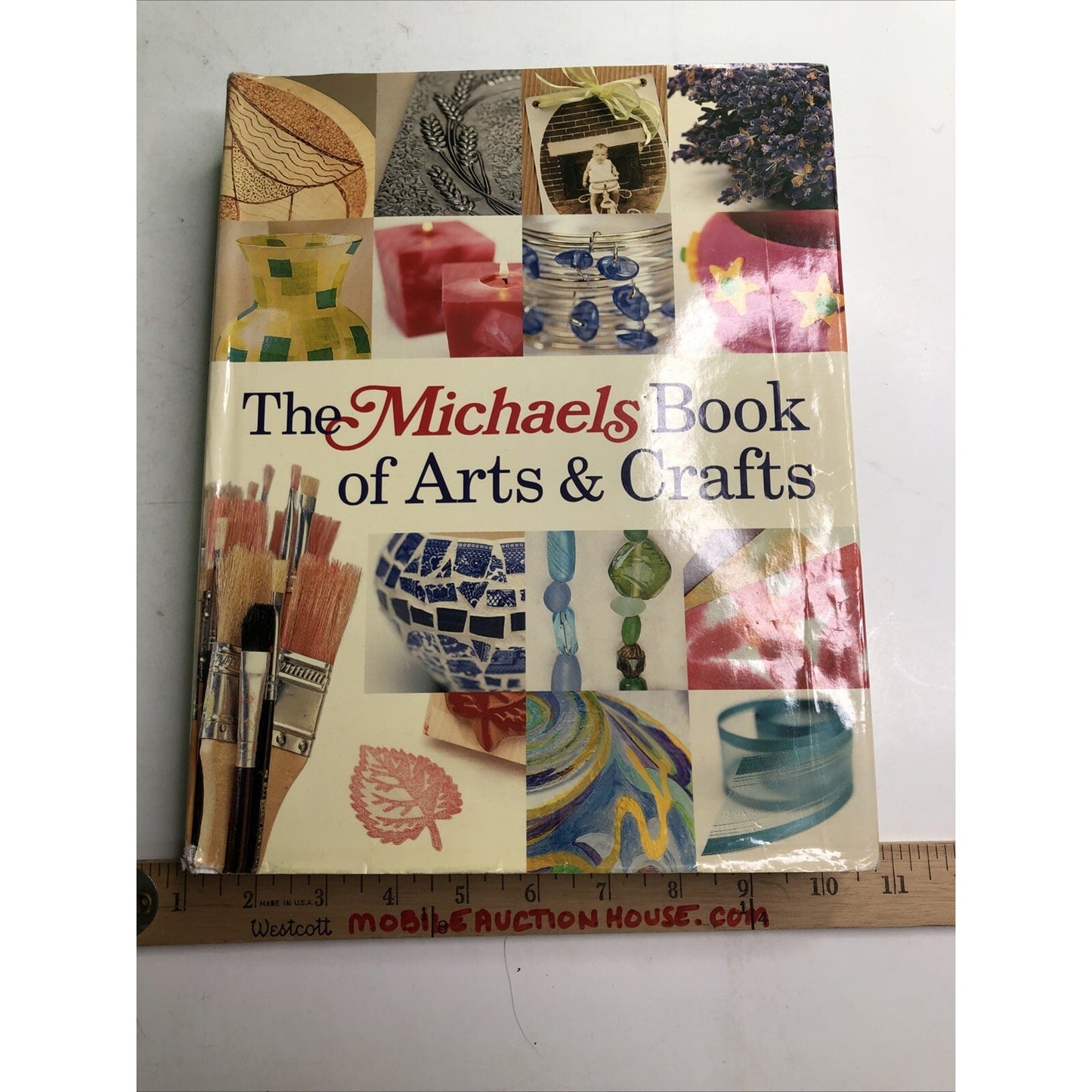 Vintage 2003, "Michaels Book of Arts & Crafts" by Lark Books Hardcover Book DJ