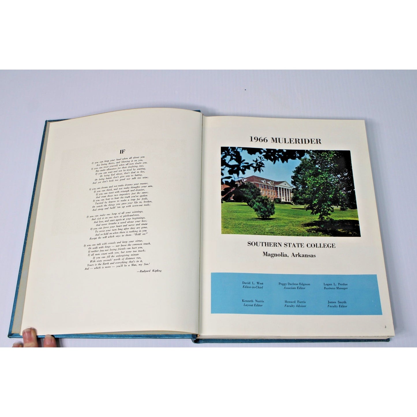 1964-65 Mulerider Southern State College Yearbook Magnolia, Arkansas AR