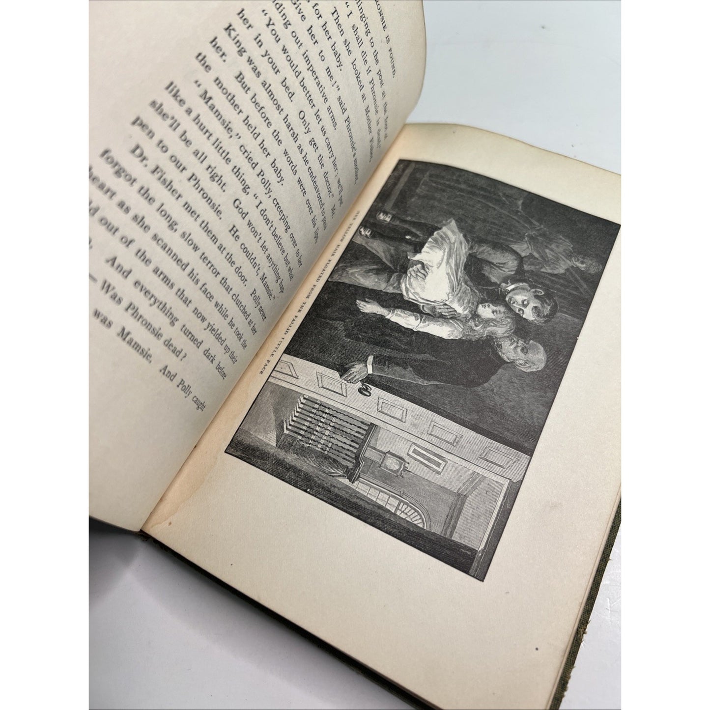The Five Little Peppers Midway Margaret Sidney 1904 HC Illustrated Damaged