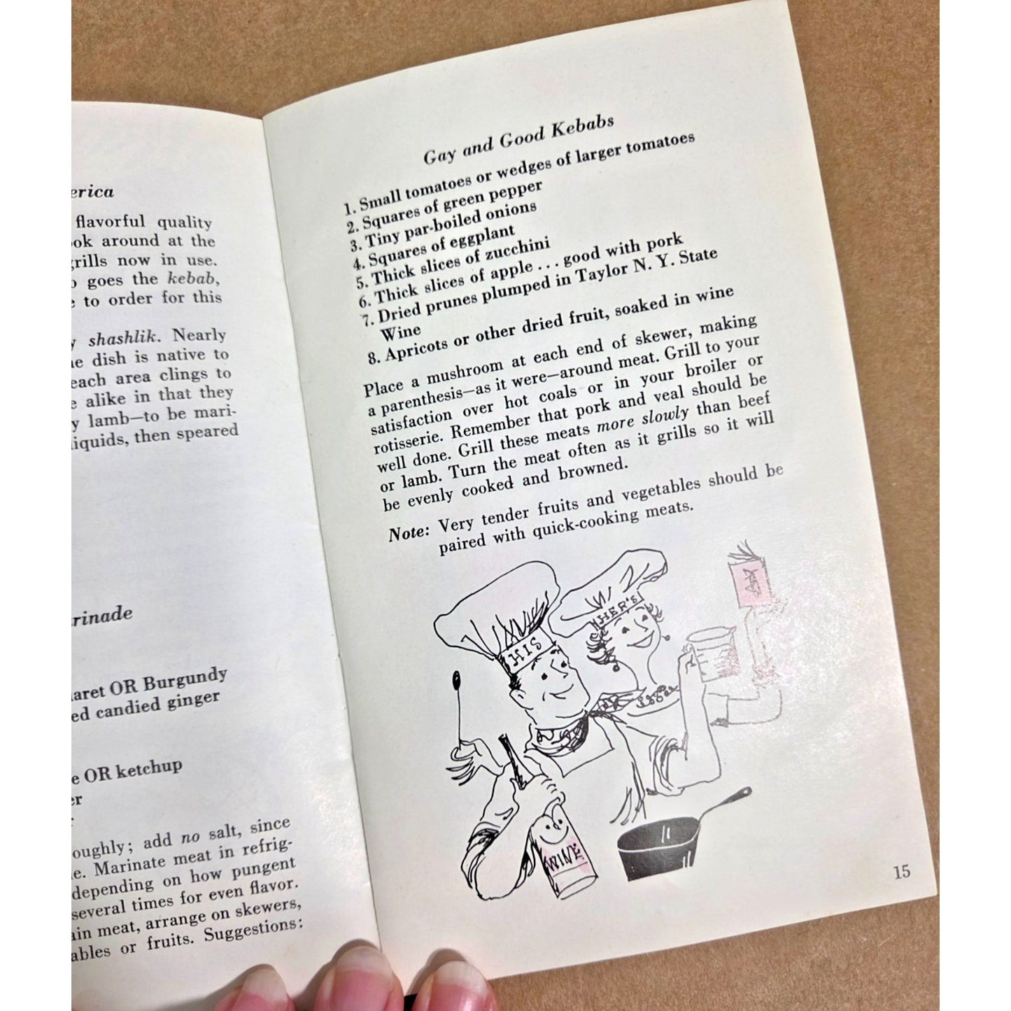 Vintage 1961 Taylor Wine Come to Our Barbecue Recipe Booklet James Beard Promo