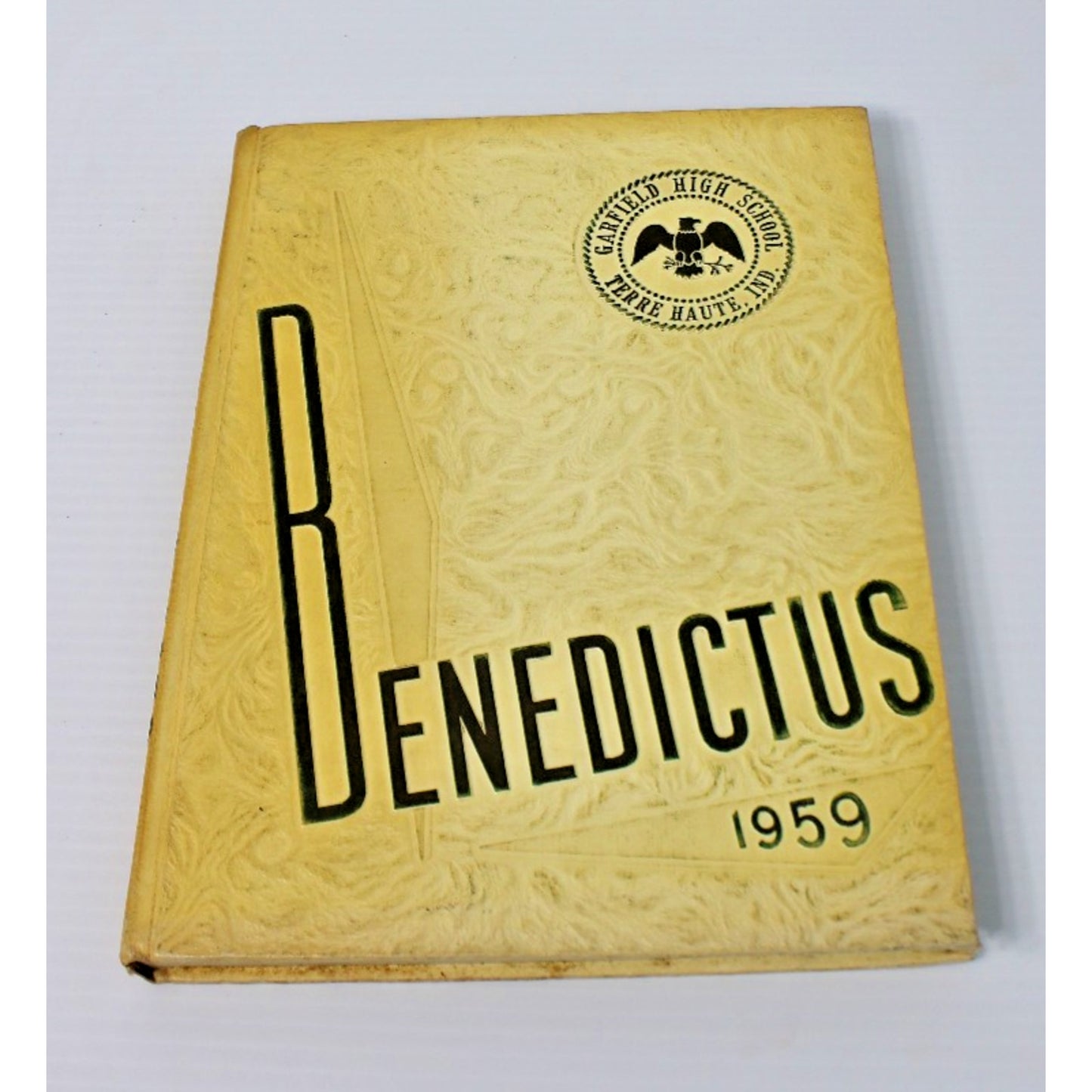 Vintage 1959 Garfield High School Benedictus Yearbook, Terre Haute, Indiana