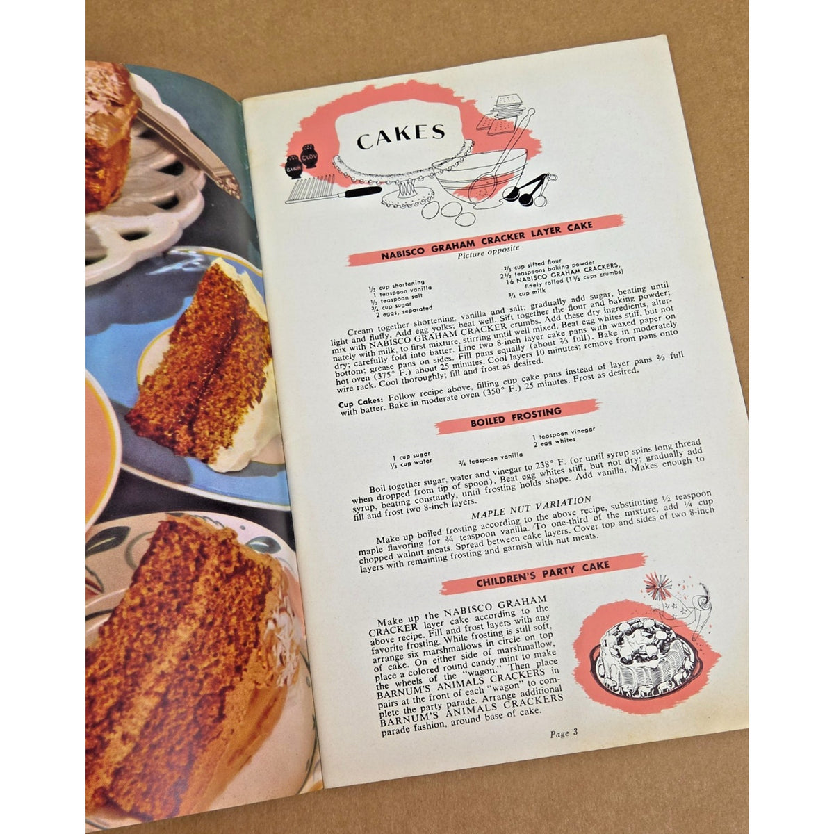 Vintage 1950s Nabisco 75 Delicious Desserts Recipe Booklet Mary Ellen Baker
