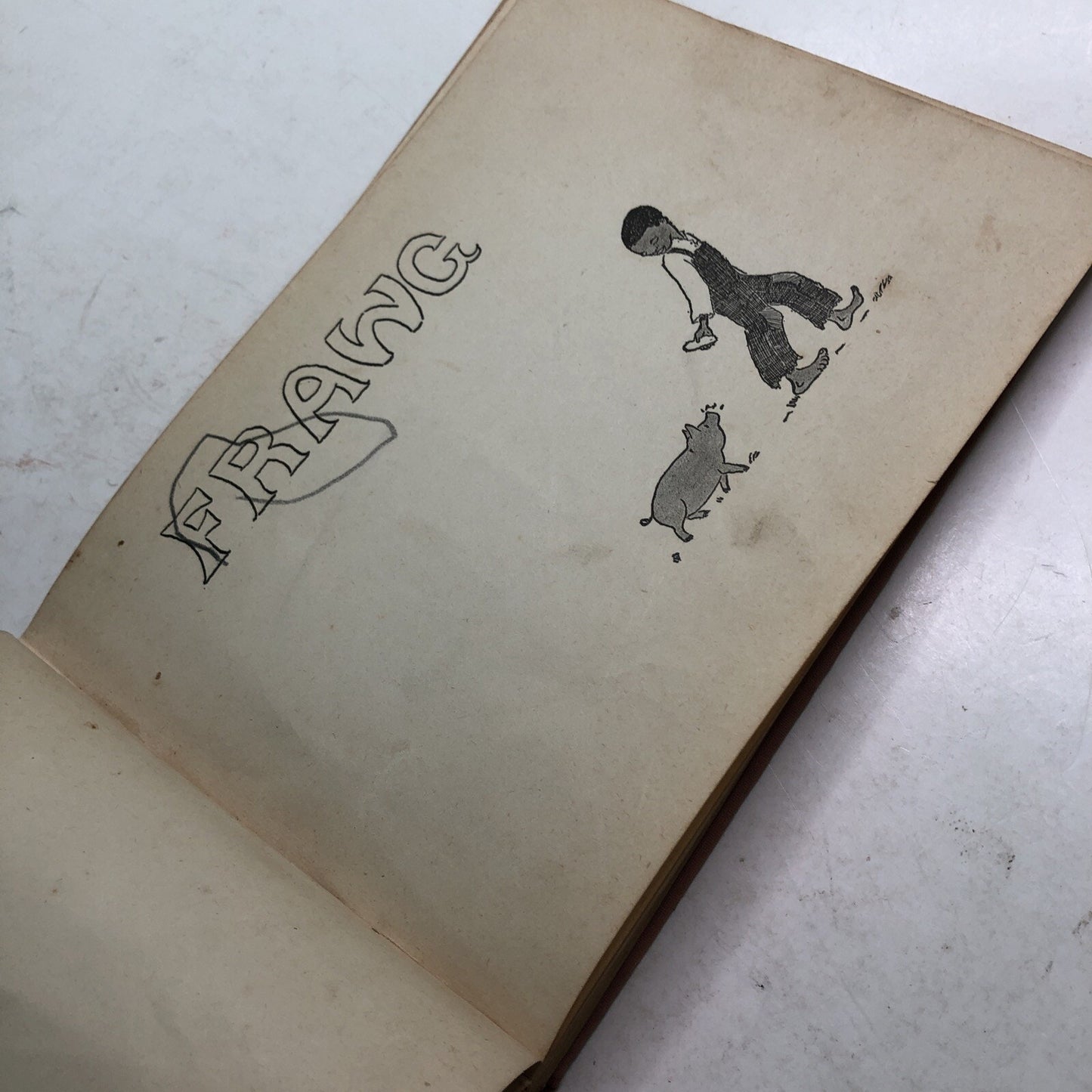 1930 FRAWG by Annie Vaughan Weaver Selma Alabama AL Author Artist RARE
