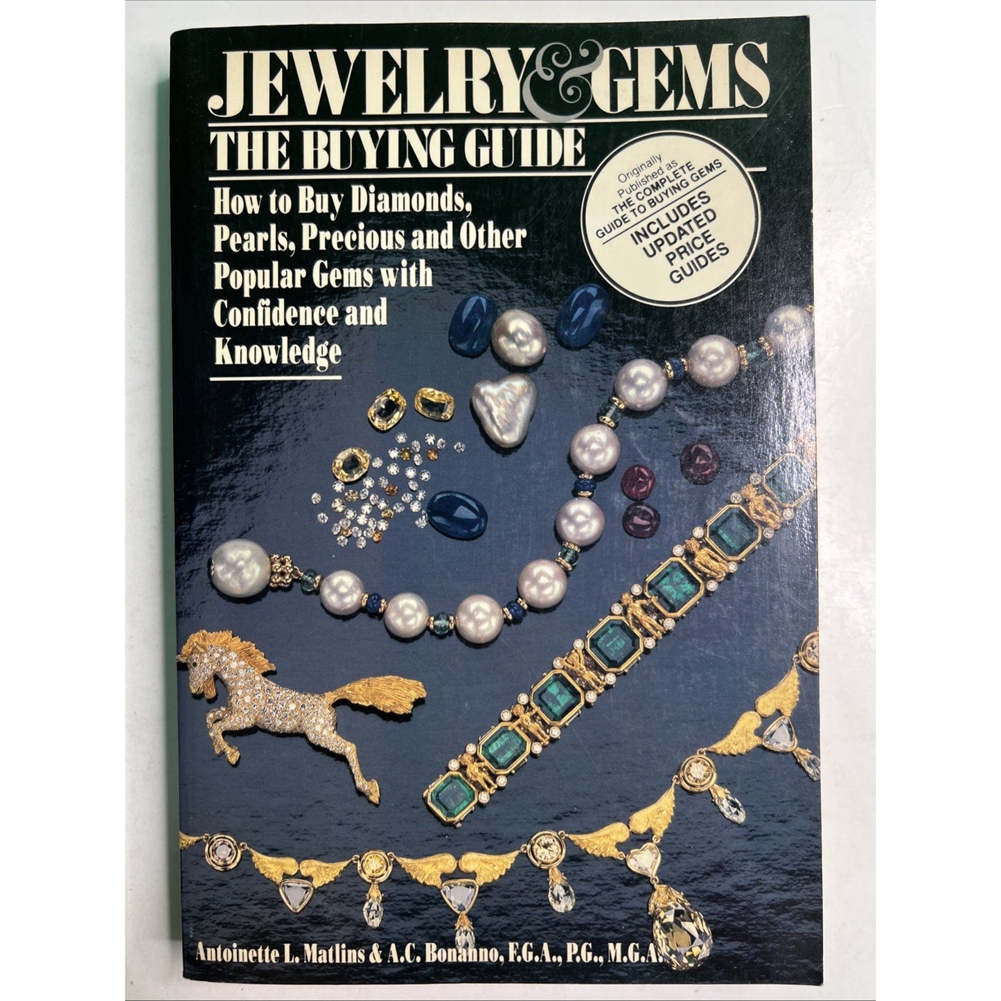 Jewelry and Gems : The Buying Guide by Matlins and Bonanno Softcover Illustrated