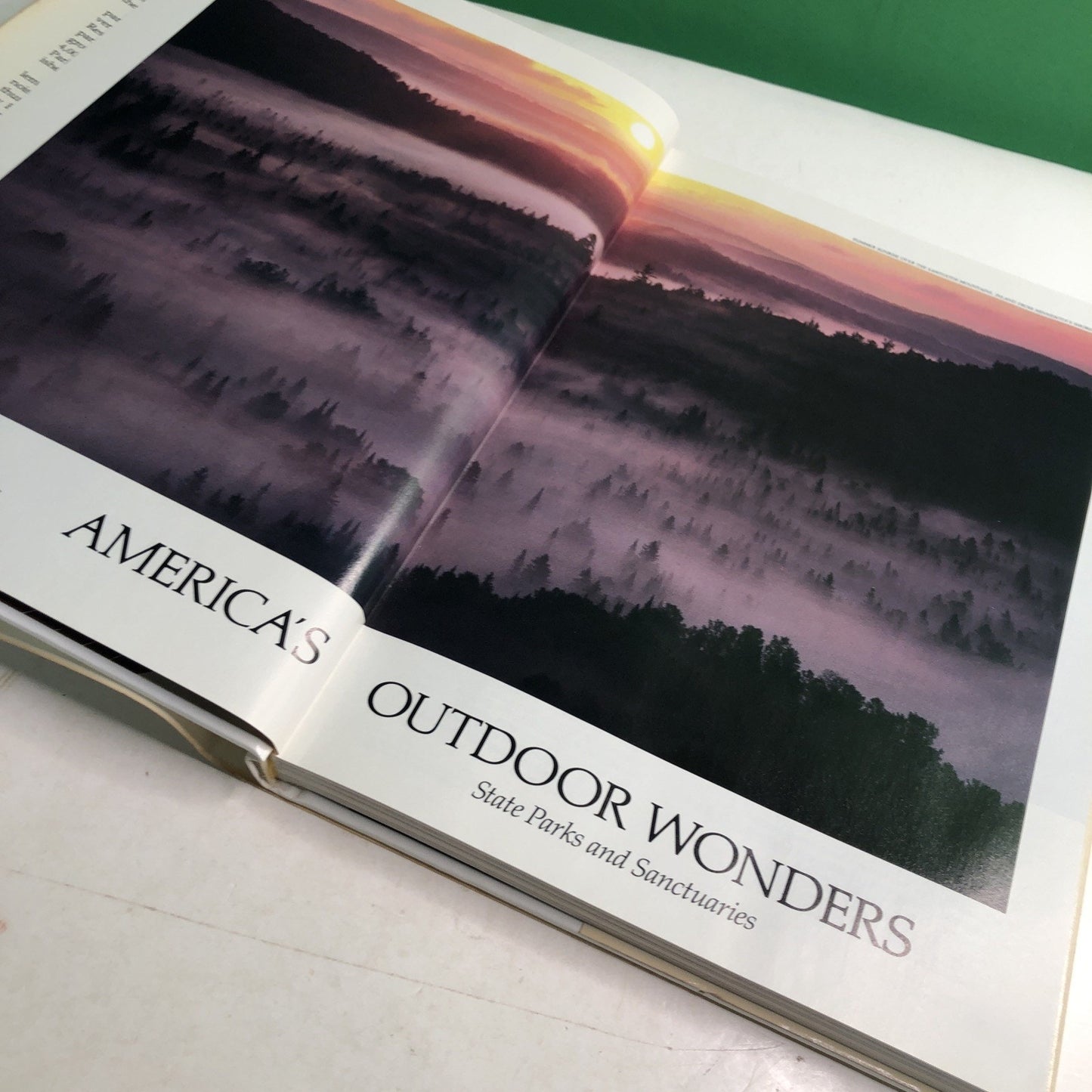 America's Outdoor Wonders State Parks Sanctuaries National Geographic HC DJ 1987