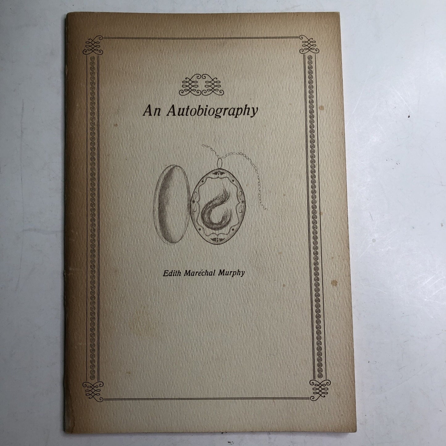 An Autobiography By Edith Maréchal Murphy Mobile Alabama AL Author 1972 PB Illus