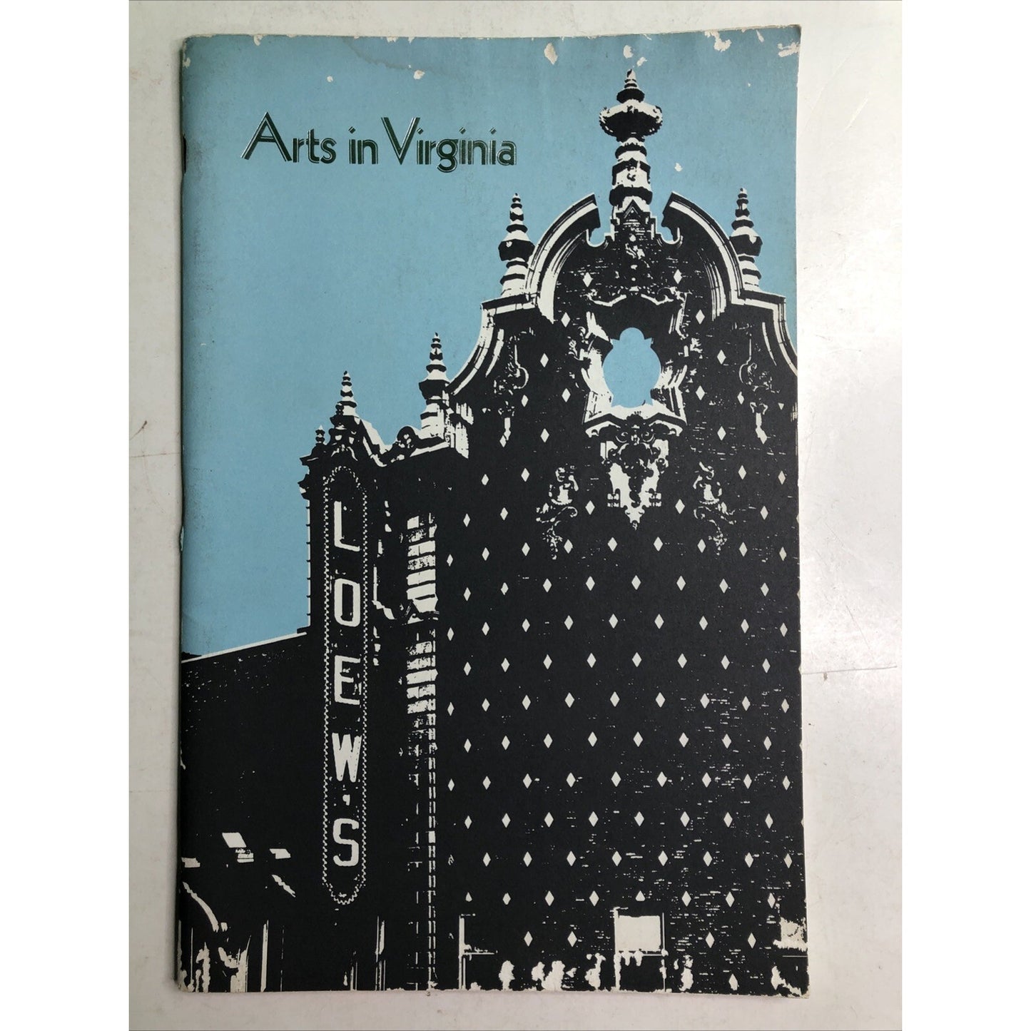 Arts in Virginia Magazine 1976 Fall AIV Vol. 17 #1 Virginia Museum