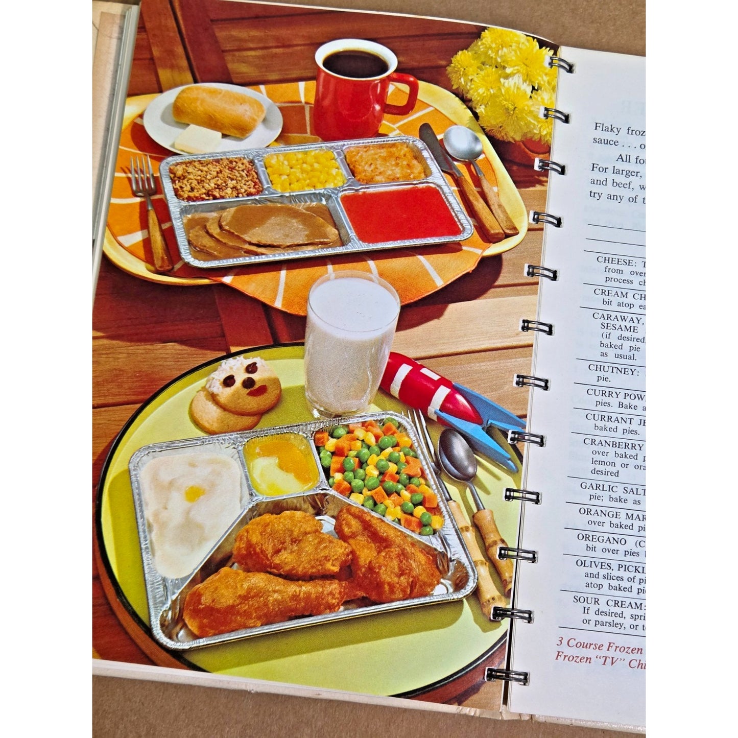 Vintage 1968 Campbell's "Easy Ways to Delicious Meals" Spiral Cookbook - MCM