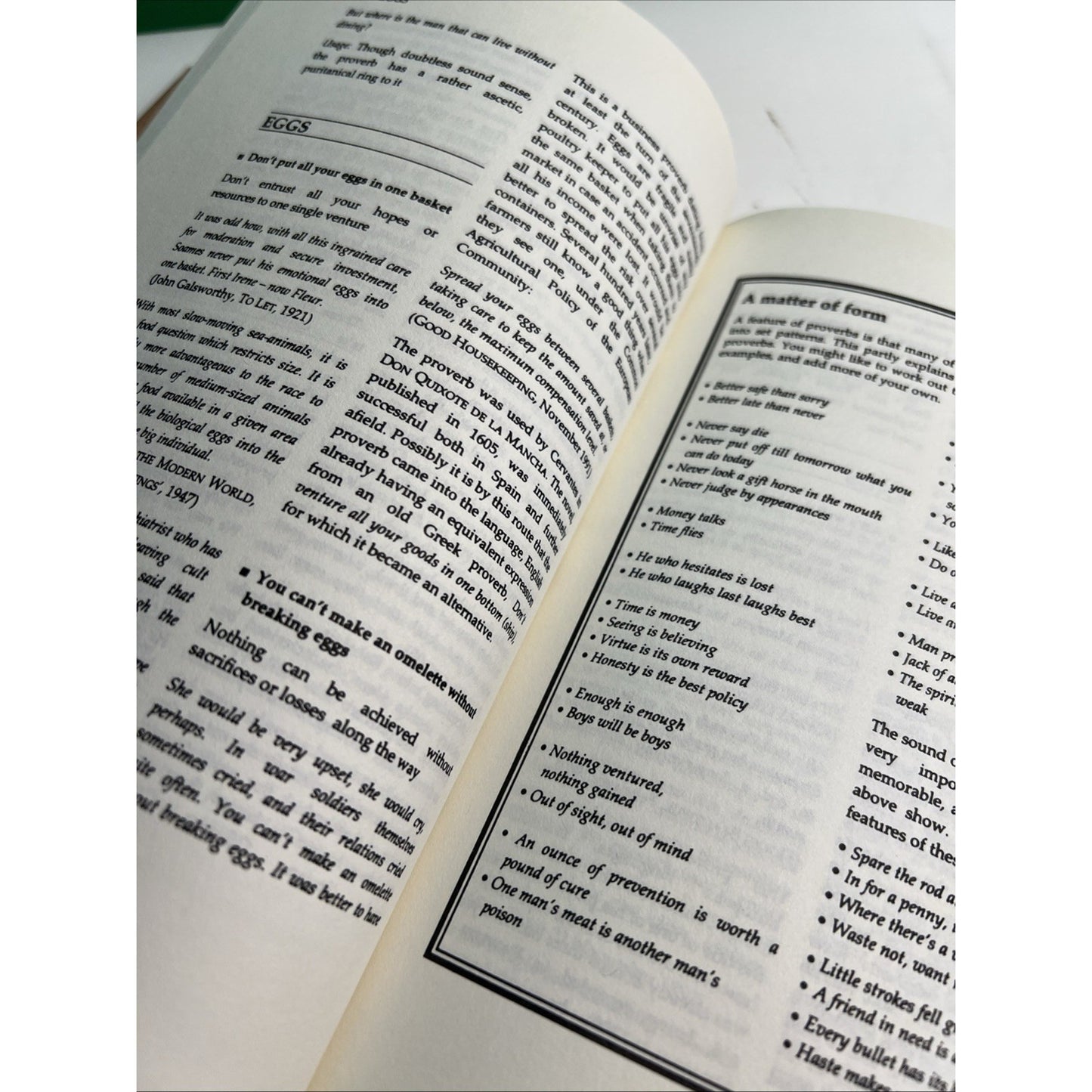 Dictionary Of Proverbs And Their Origins by Linda & Roger Flavell 1997 HC DJ