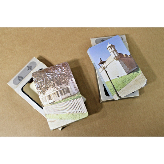 Vintage Mobile, Alabama Souvenir Playing Cards, Fort Conde, Bragg Mitchell