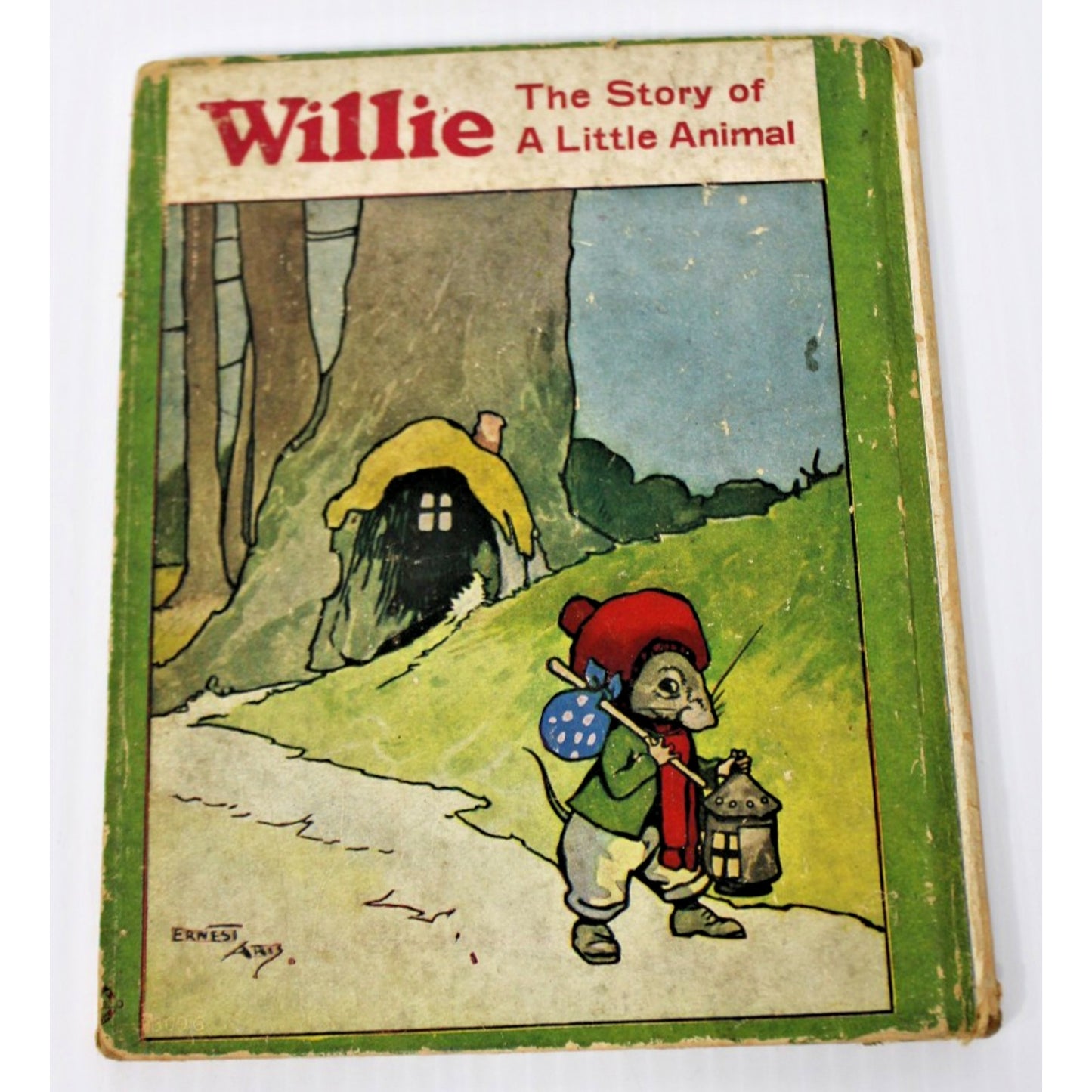 1927 Antique Children's book- Willie Mouse: Story of a Little Animal- Alma Tabor