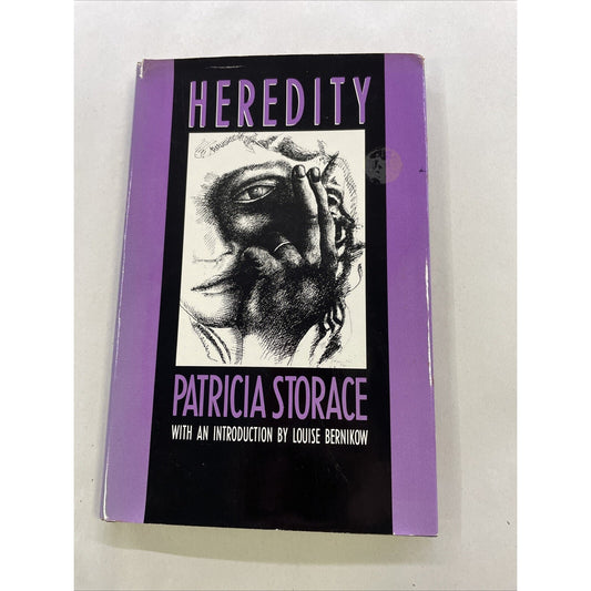 Heredity By Patricia Storace 1987 1st Edition SIGNED by Mobile Alabama Author
