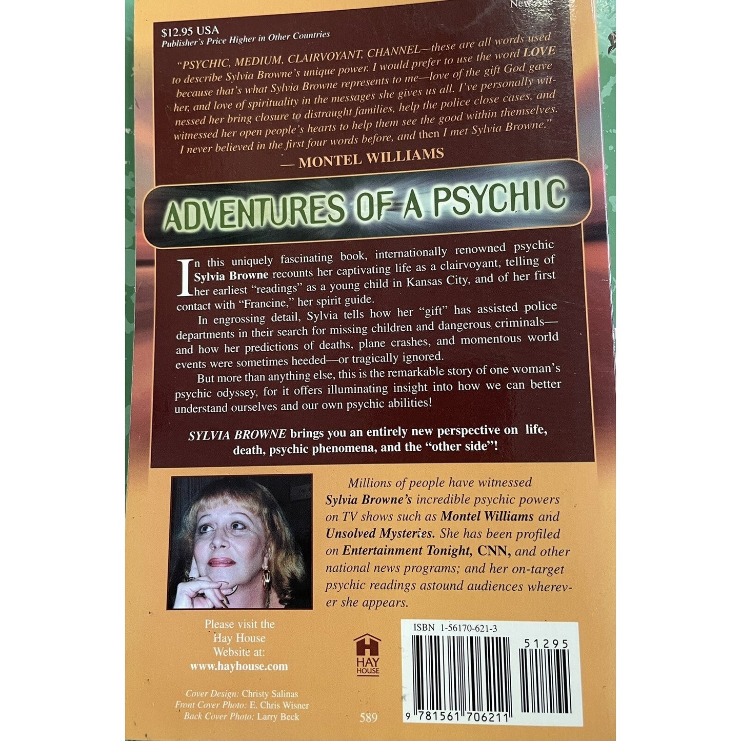 Adventures of a Psychic By Sylvia Browne & Antoinette May 1998 PB