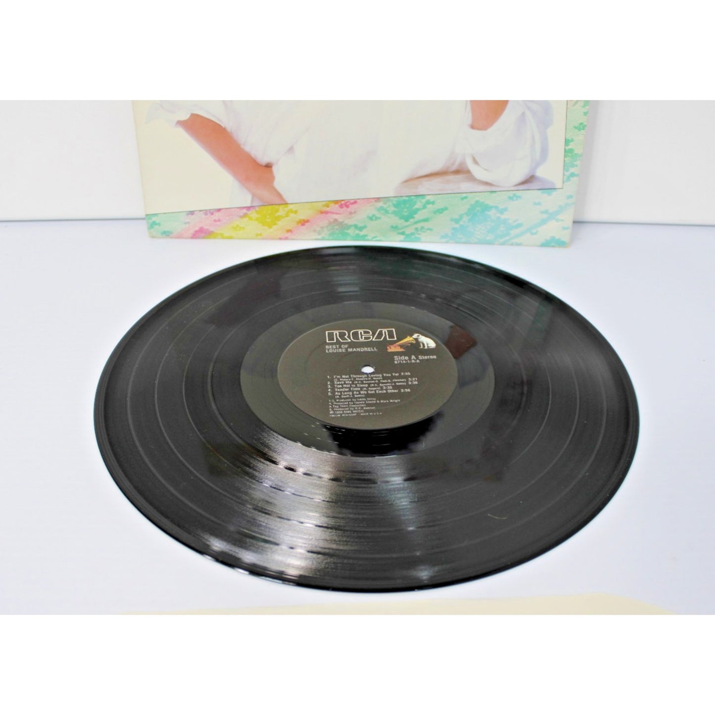 Louise Mandrell- Best of, 1988 RCA Record 6714-1-R Country PROMO- Near Mint!