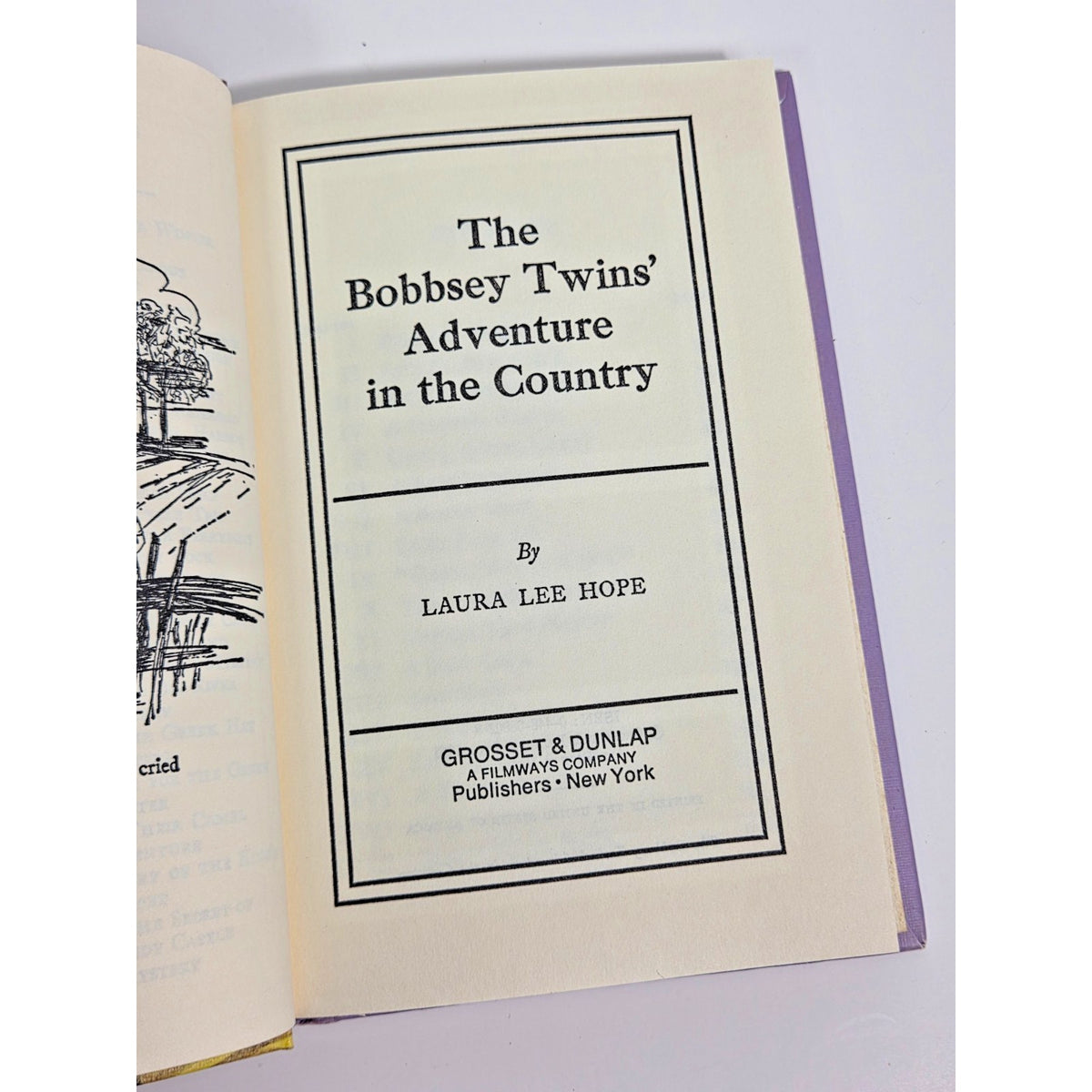 Vintage Bobbsey Twins Adventure in the Country 1980s Filmways Edition