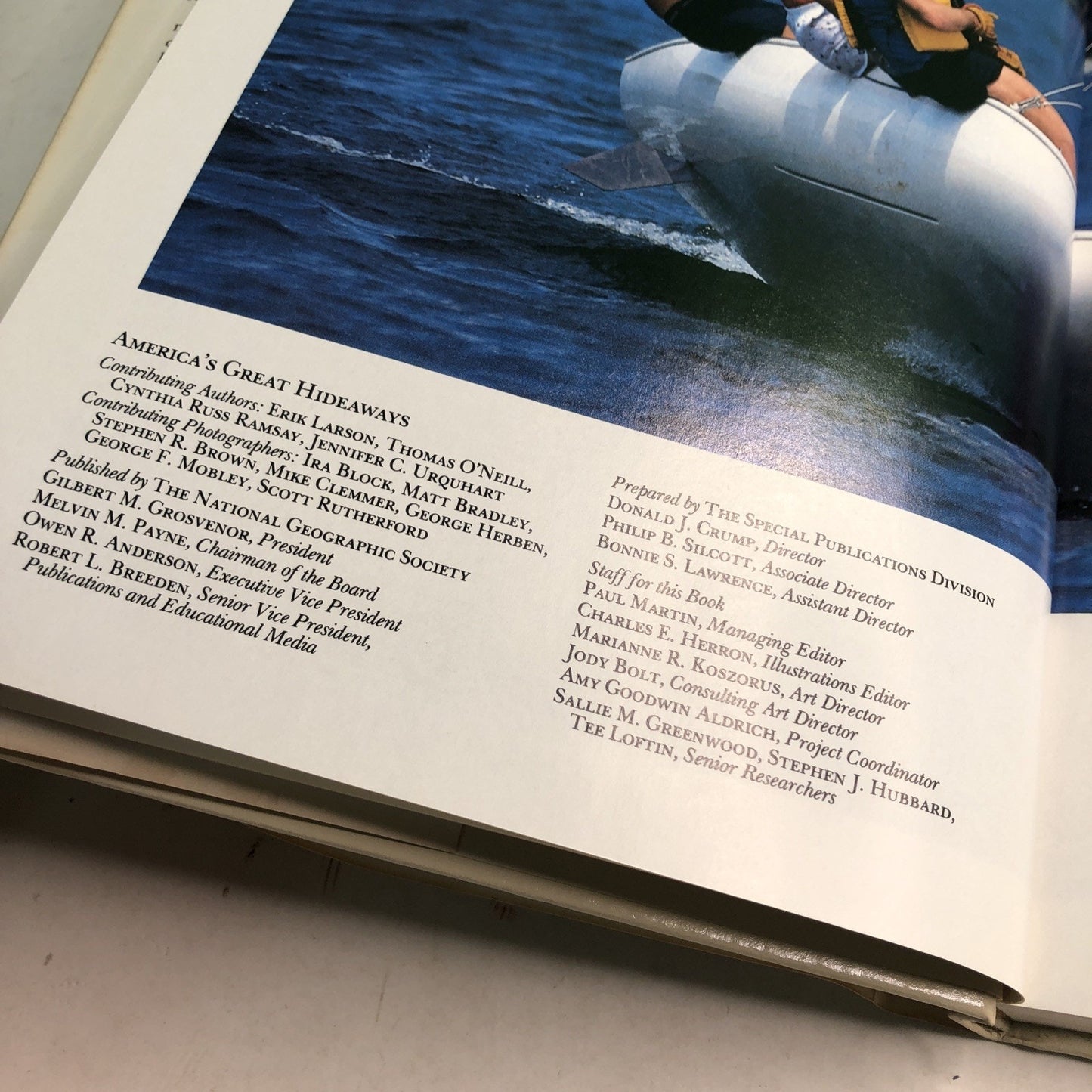 AMERICA'S GREAT HIDEAWAYS by National Geographic Society HC DJ 1986