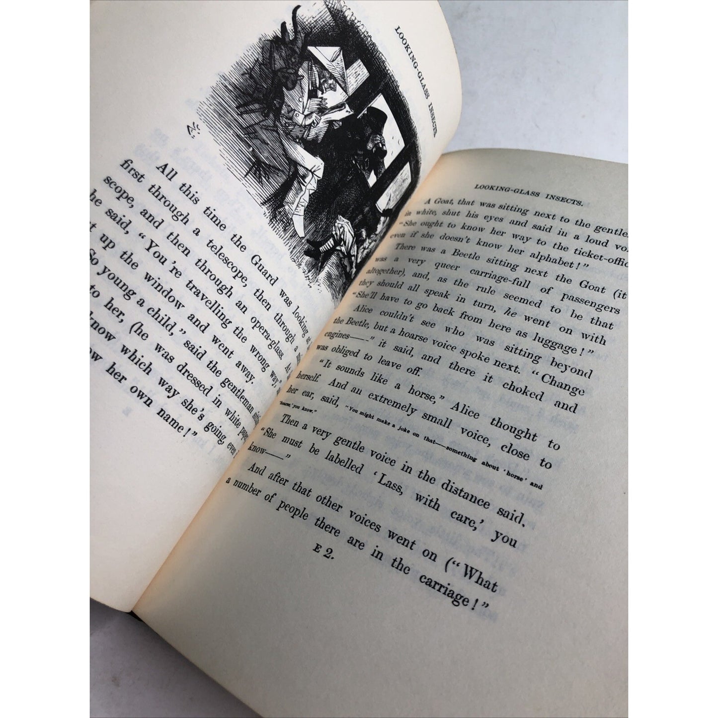 Through the Looking Glass and What Alice Found There HC Lewis Carroll Illustrate