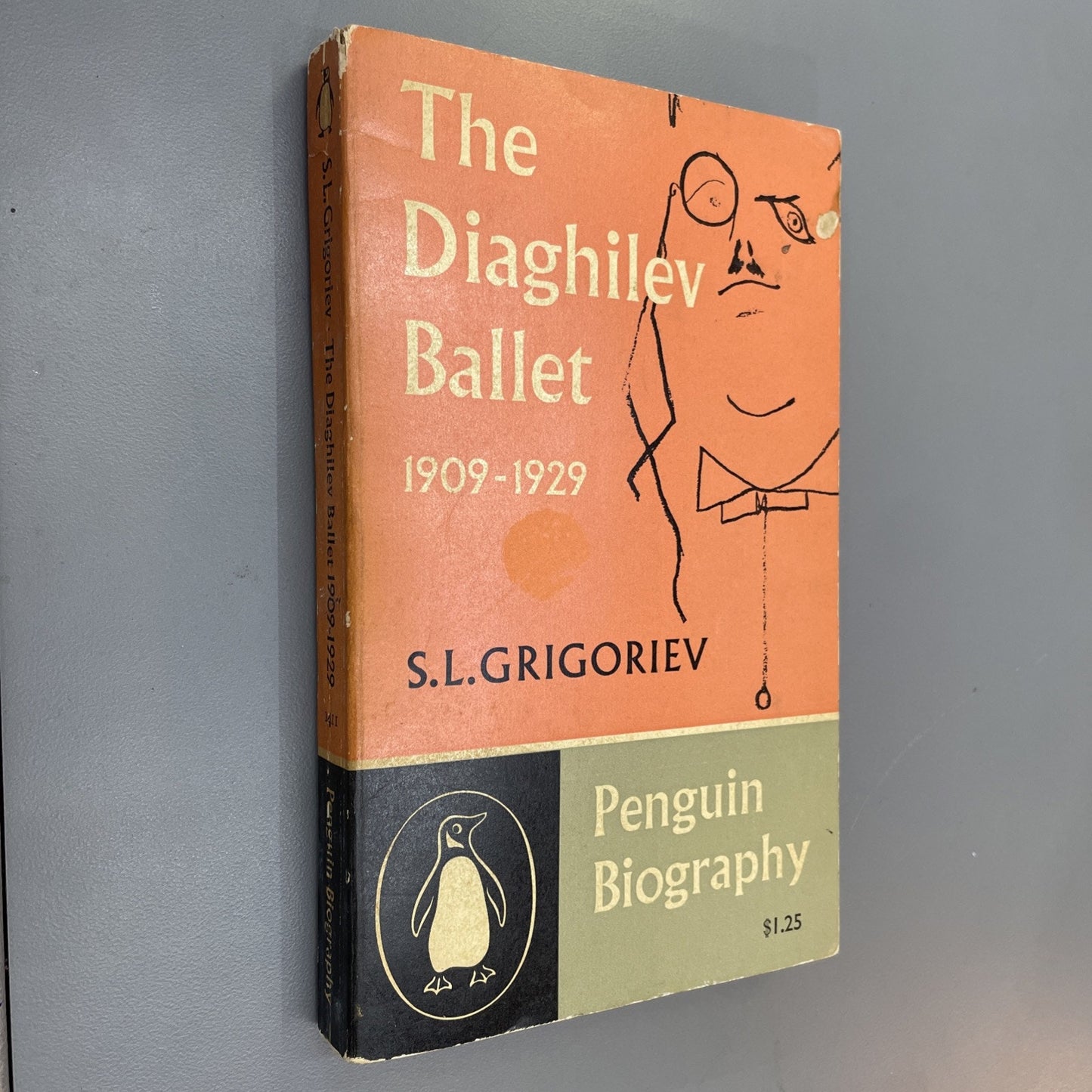 Diaghilev Ballet (1909-1929) By S.L. Grigoriev 1960 Paperback Biography Illus.