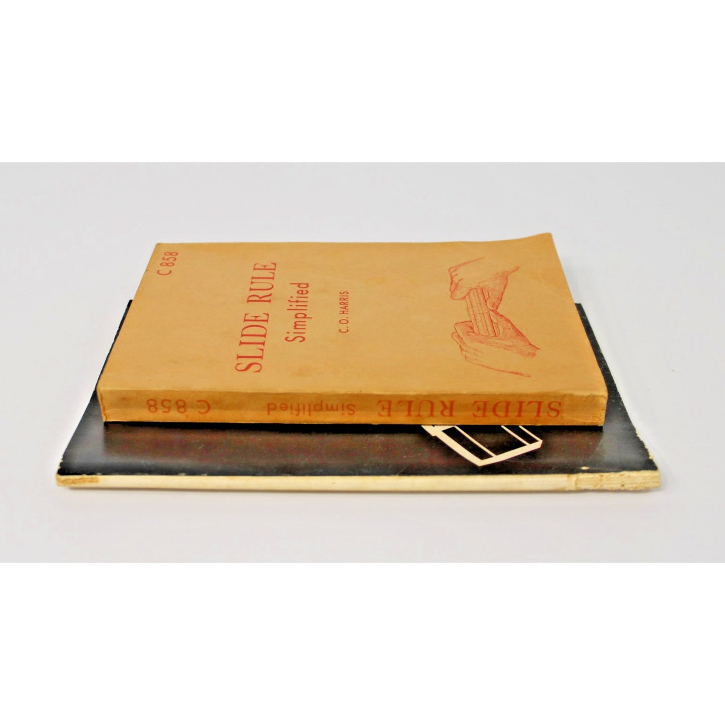 US Armed Forced Institute C-858 Slide Rule Simplified with Study Guide, Workbook