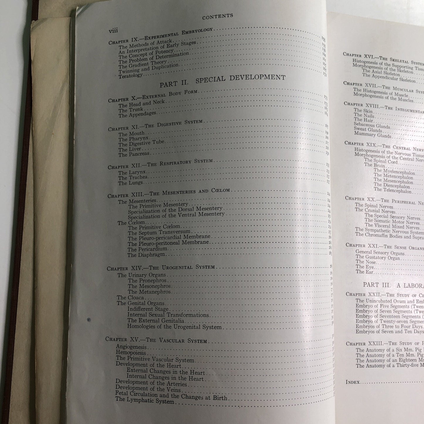 Developmental Anatomy by Leslie Brainerd Arey 5th Ed. 1950 Textbook Embryology