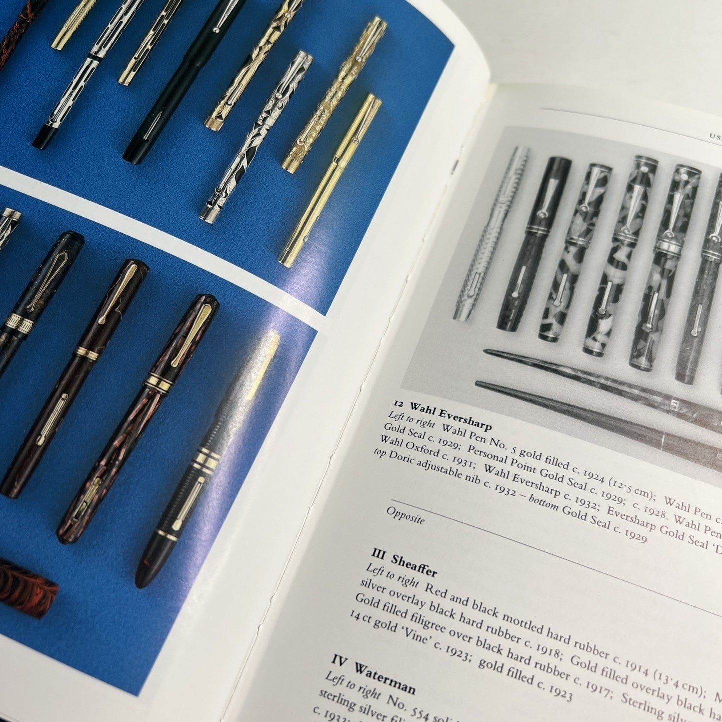 Fountain Pens Vintage and Modern By Andreas Lambrou HC DJ 1990 2nd print Illus.