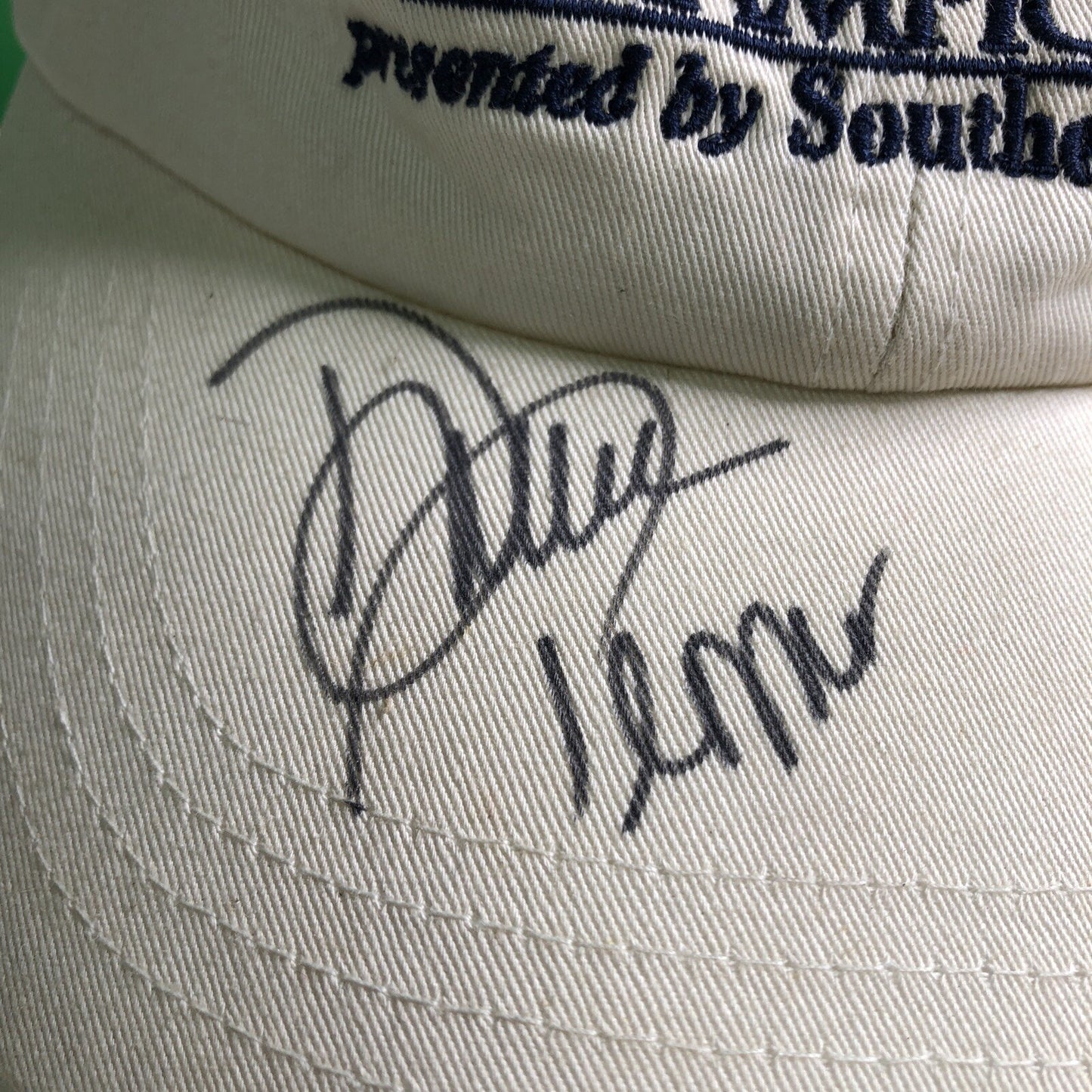 Autographed By Player Cap GOLF AFLAC Champions Southern Living Mobile AL