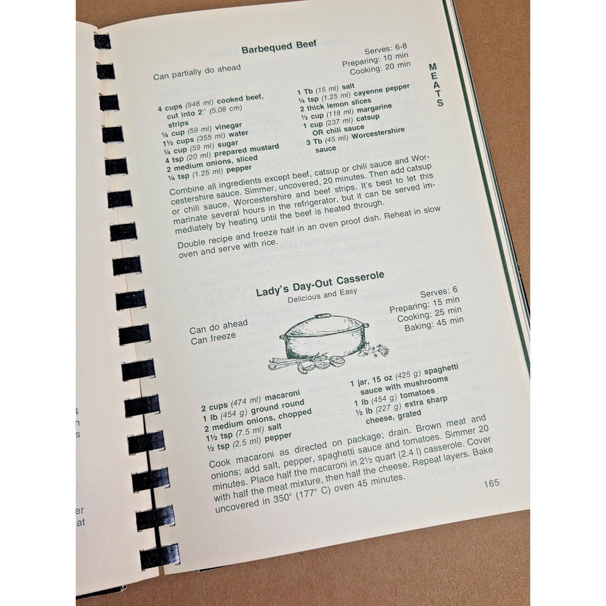 Vintage Out of Our League Greensboro NC Junior League Cookbook Southern Living