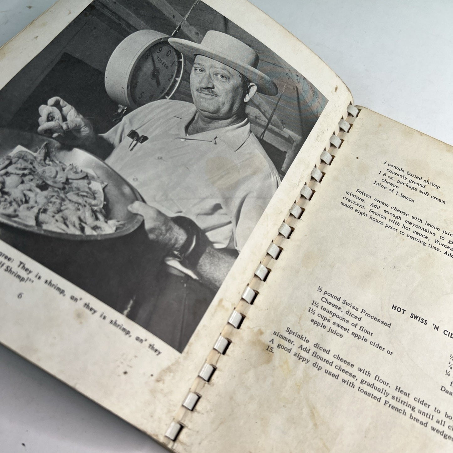 SIGNED The Justin Wilson Cookbook Cajun Cooker 1965 Denham Springs Louisiana