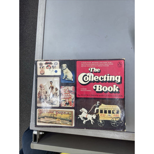 THE COLLECTING BOOK By Ellen Liman & Lewis Liman 1980 PB Illustrated Ex Library
