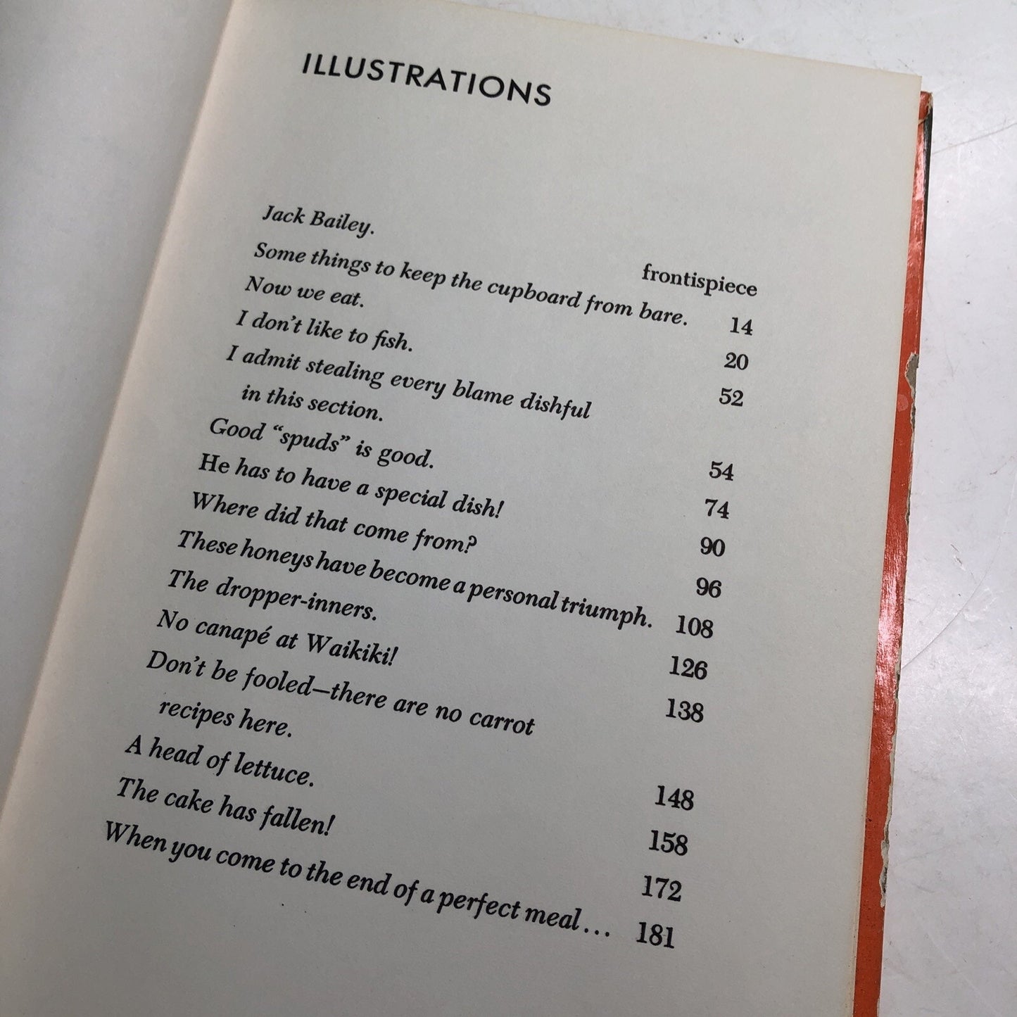 Jack Bailey's What's Cookin' 1949 HC Cookbook Humor Illustrated Signed