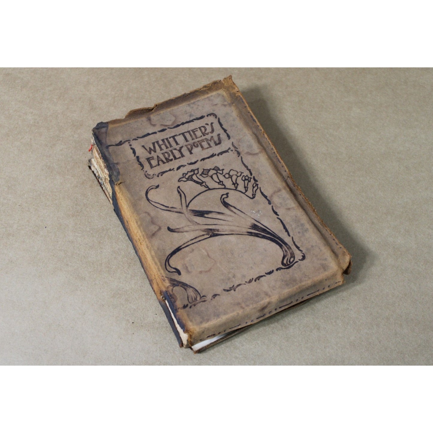 1893 Edition, The Early Poems of John Greenleaf Whittier with Bio. by N.H. Dole