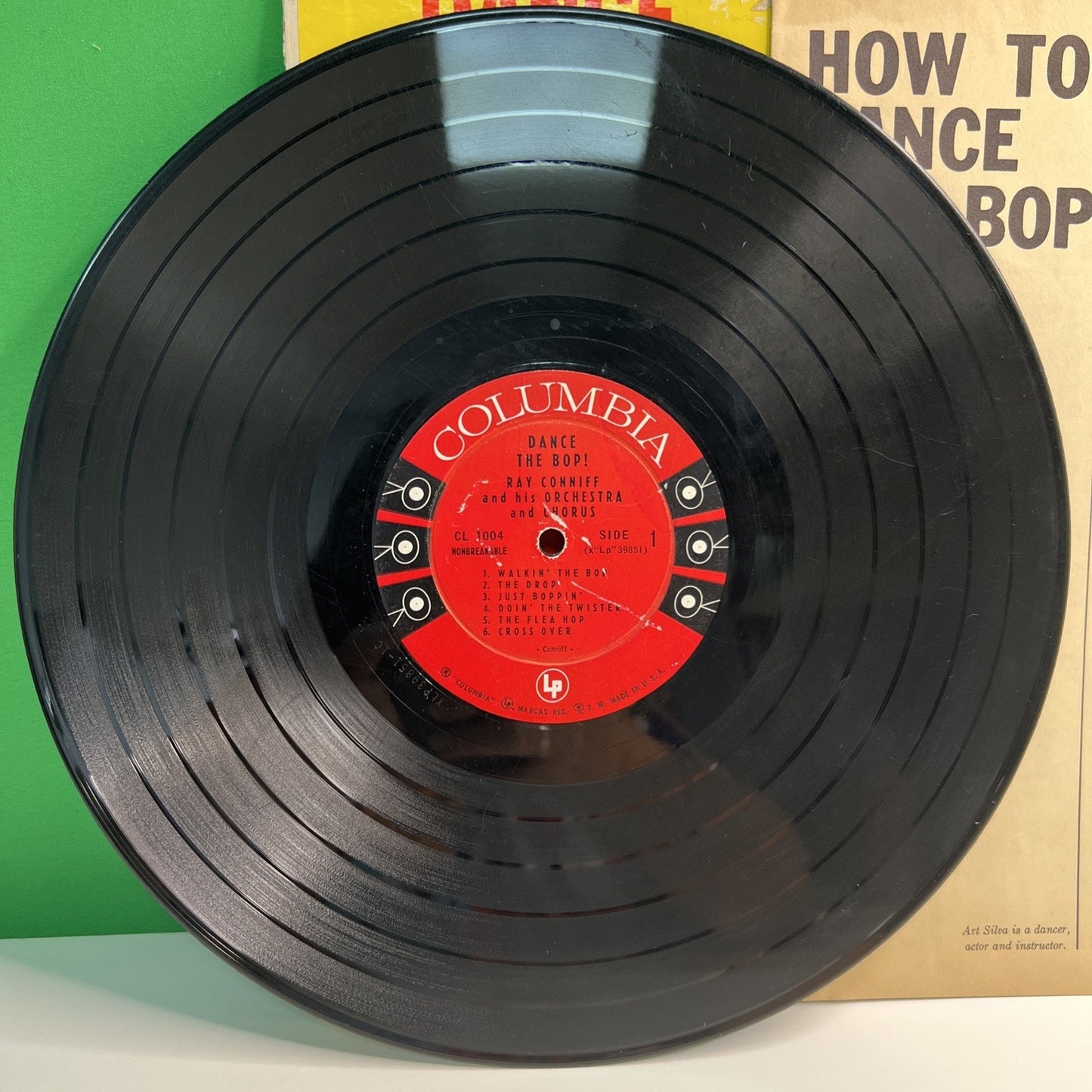 Ray Conniff Dance The Bop! LP (1957) Columbia CL 1004 Mono + Booklet "Cool Cat"