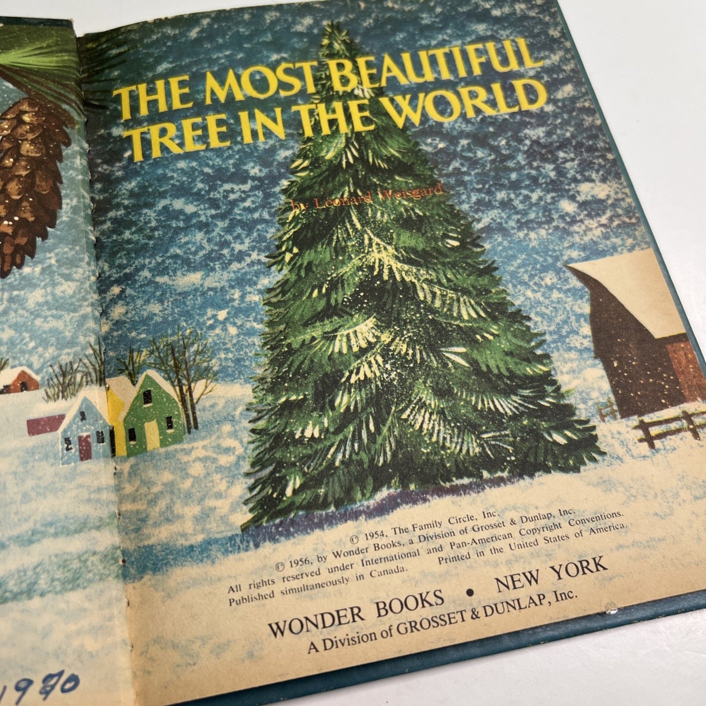 The Most Beautiful Tree In The World 1956 Wonder Books