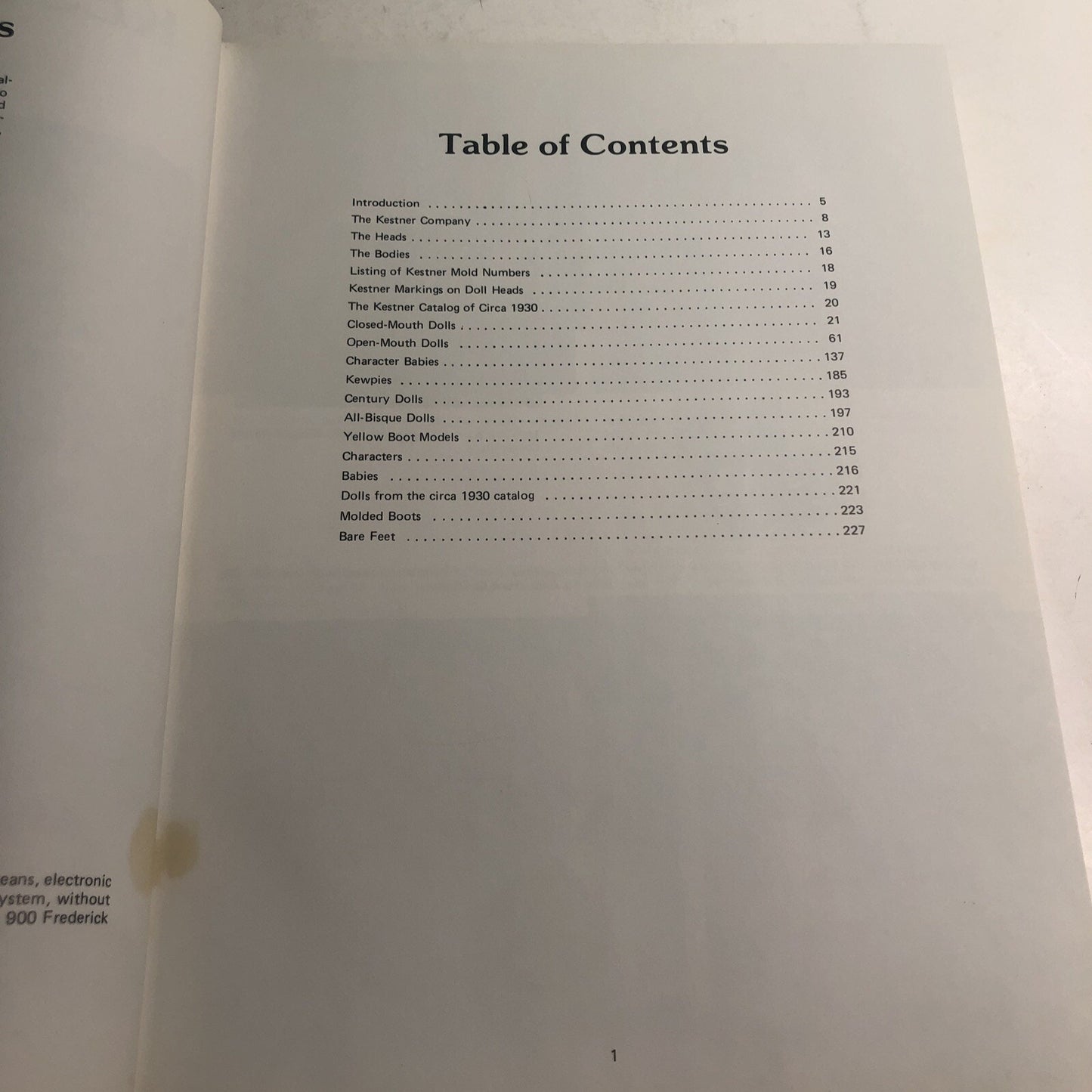 KESTNER: KING OF DOLLMAKERS By Jan Foulke 1982 Hardcover Dust Jacket Illustrated