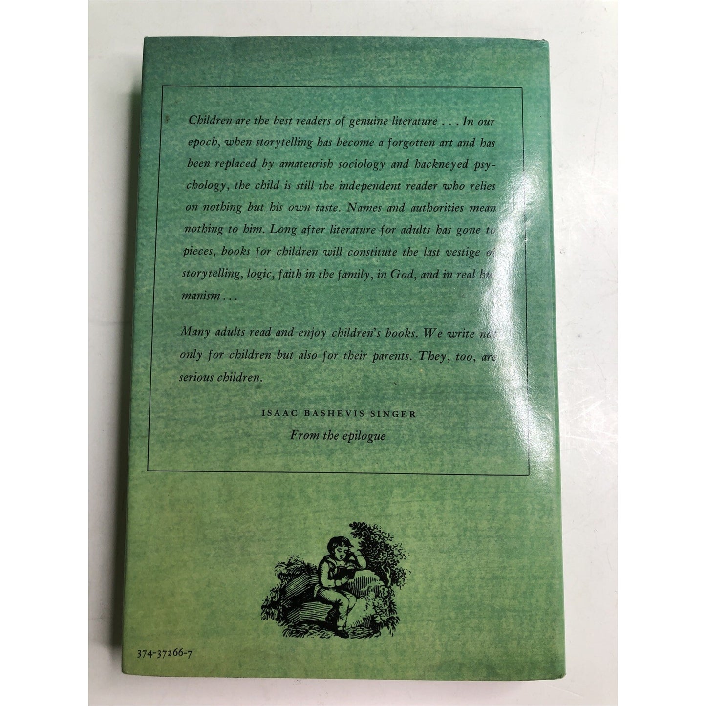 ISAAC BASHEVIS SINGER Stories For Children First Edition 1984 SIGNED BY AUTHOR
