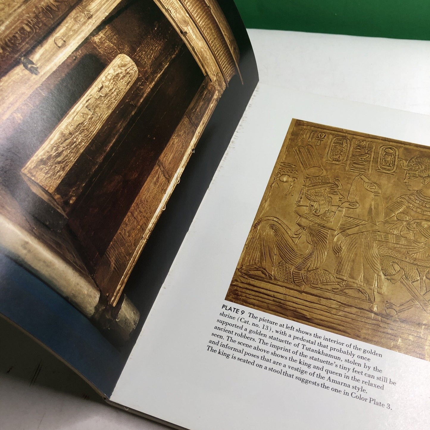Vintage 1976 Treasures of Tutankhamun Paperback Illustrated