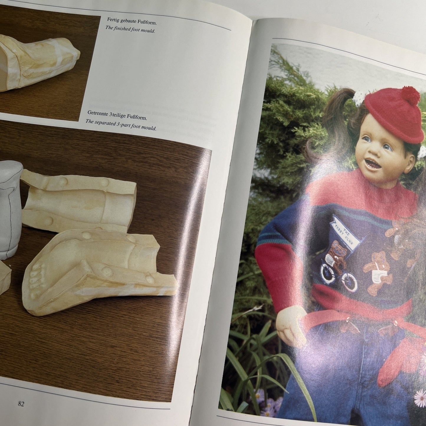 How To Make Artist Doll Moulds By Iris Buresch Heide Psotka 1991 German/English