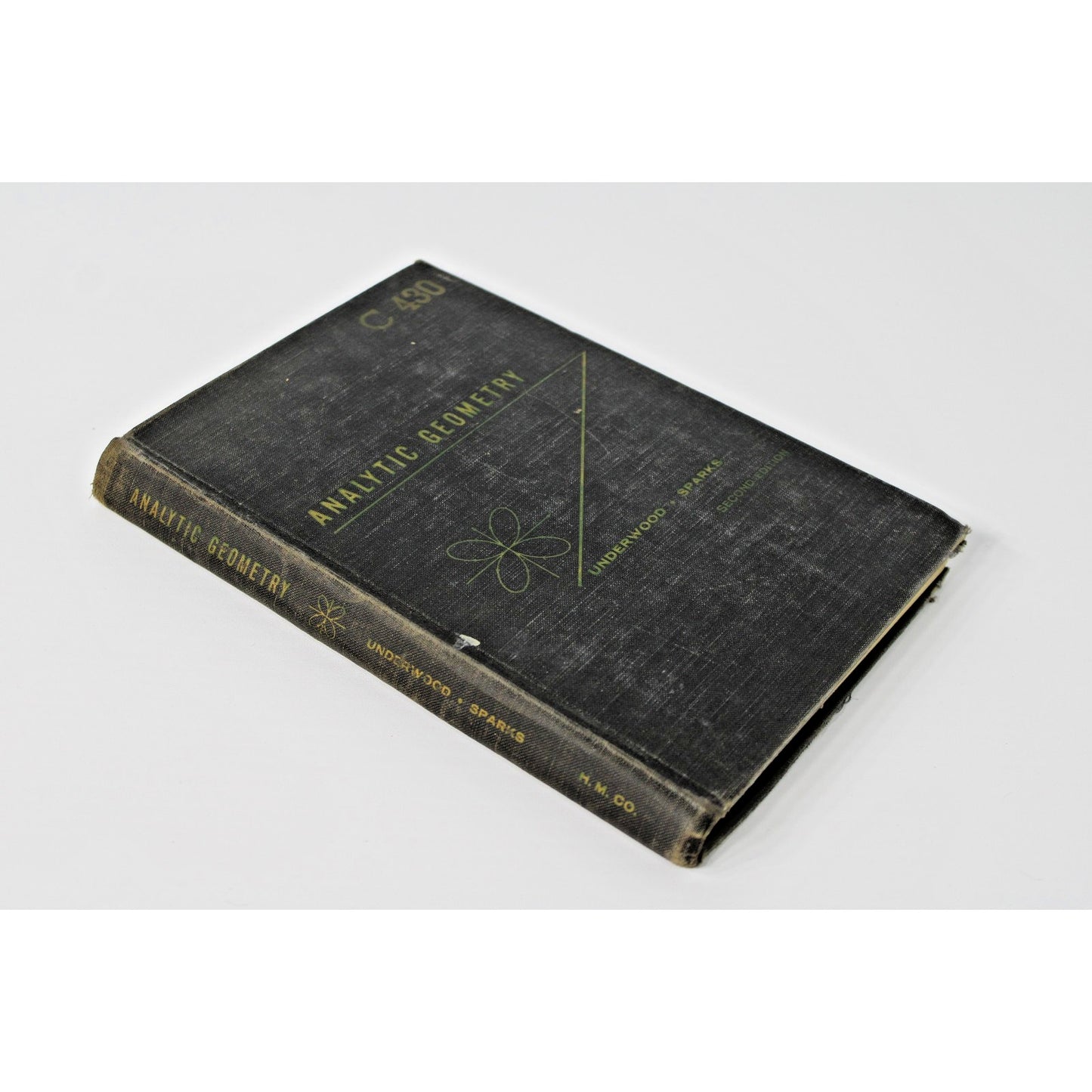 Analytic Geometry Underwood & Sparks Texas Technological College 2nd Ed HC 1956