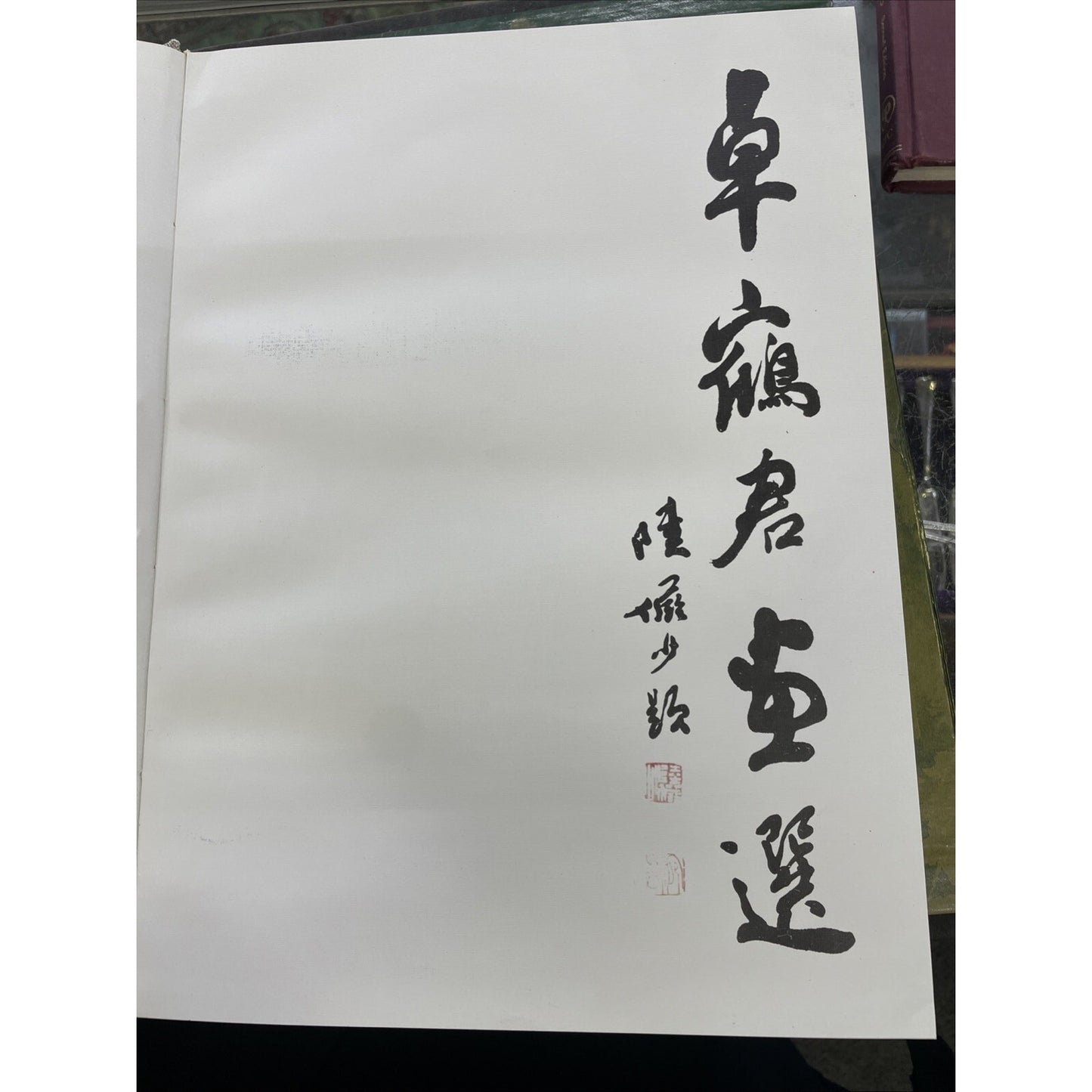 The Art of Zhuo He Jun (Hejun) 1990 Chinese Book