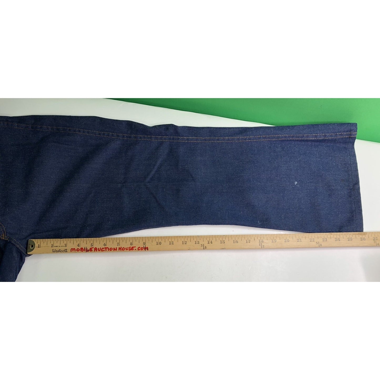 Vintage JC Penney Denim Jeans Size 18 Husky Boot Cut 32x36 Pants 26 Inch Inseam