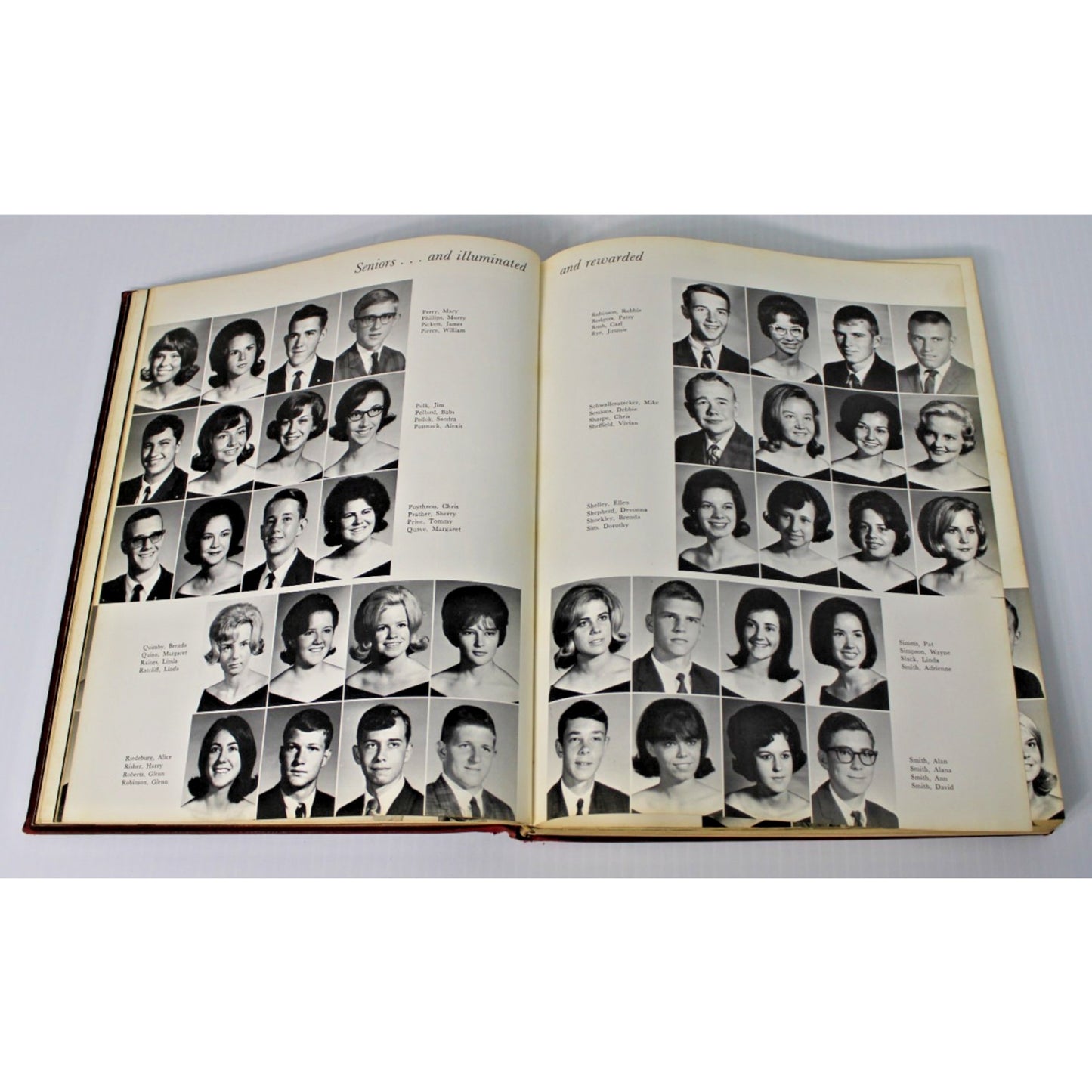 1966 Toshoa Davidson High School Yearbook Mobile AL Alabama- Brenda Lee!