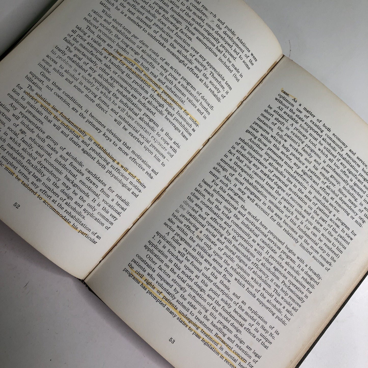 1975 Management’s Approach To Alcoholism By Guy Phillip Moore Signed By Author