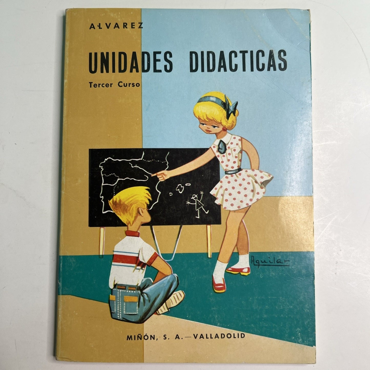 1974 Unidades Didacticas Tercer Curso Spanish Primer By Antonio Alvarez Perez PB