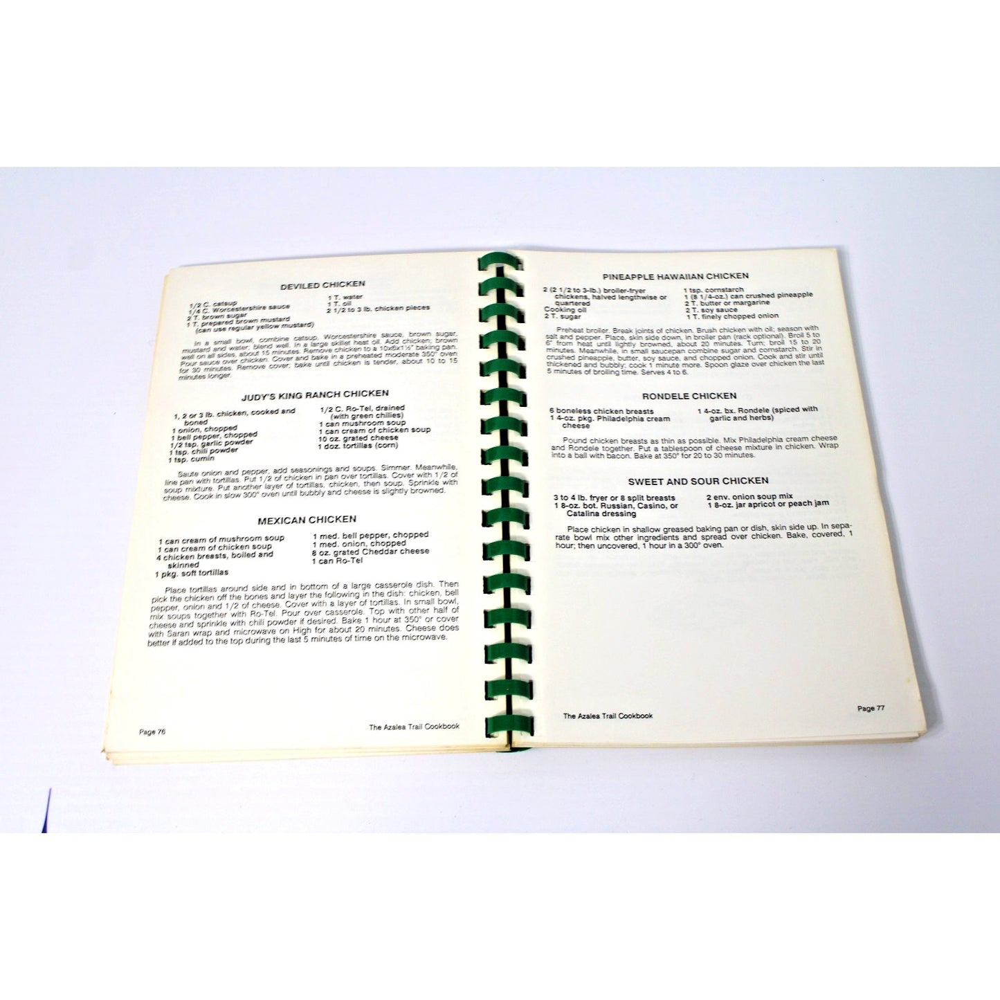 The Azalea Trail Cookbook- 1991 Mobile, AL Jaycees Azalea Trail Maids & Court