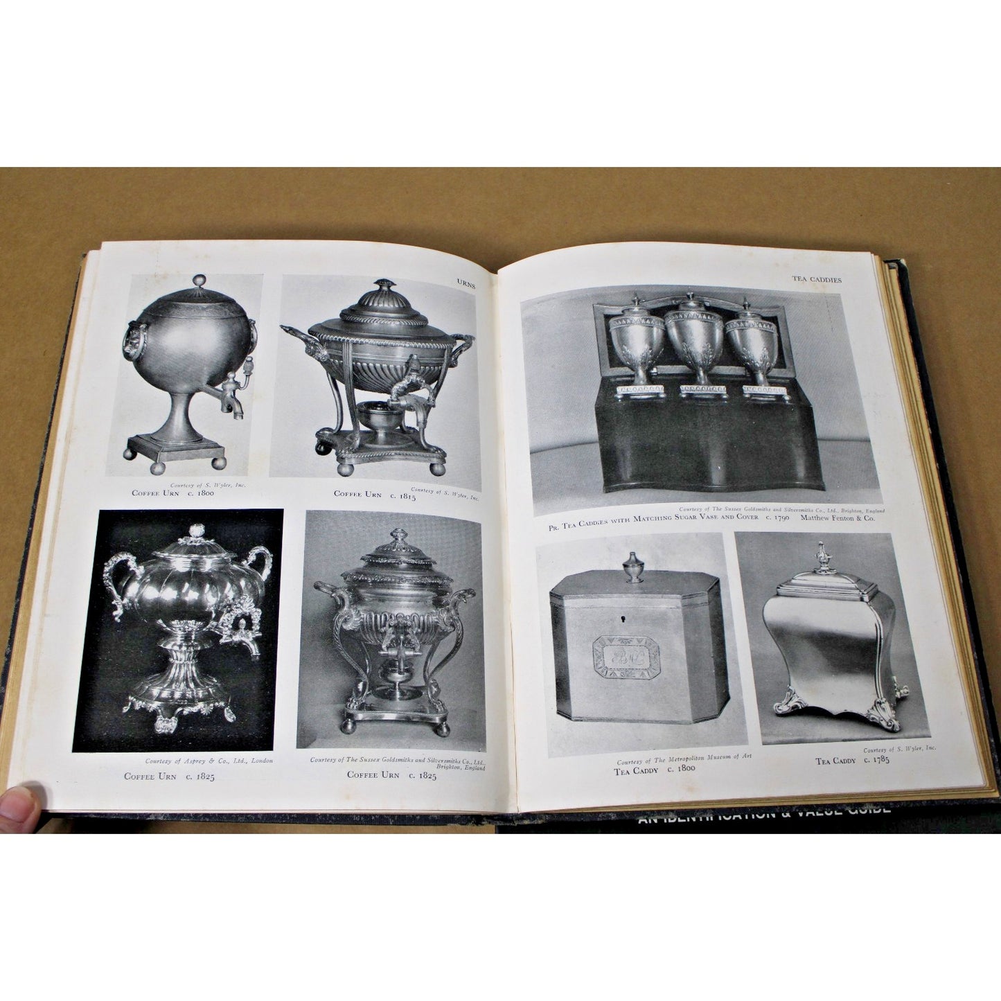 Lot of 2 Antique Silver Vintage Identification Guides/ Books Sheffield, Hagan