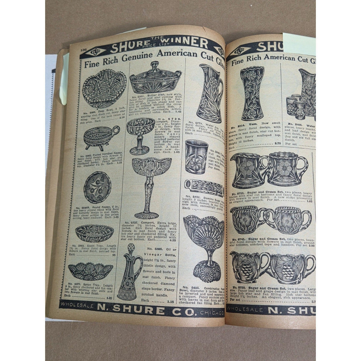 1919 N. Shure Co No. 82 Catalog "The Shure Winner" Vintage Chicago Wholesale