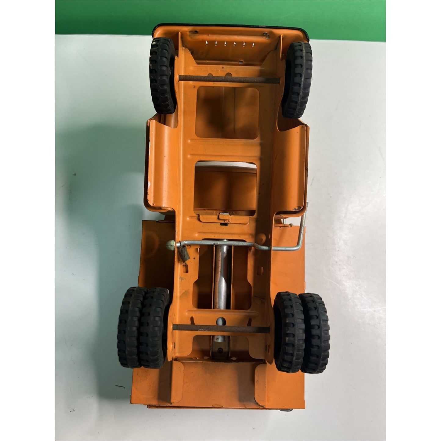 Vintage Pressed Steel 1960 Tonka Toys State Hi-Way Dump Truck Dually Original