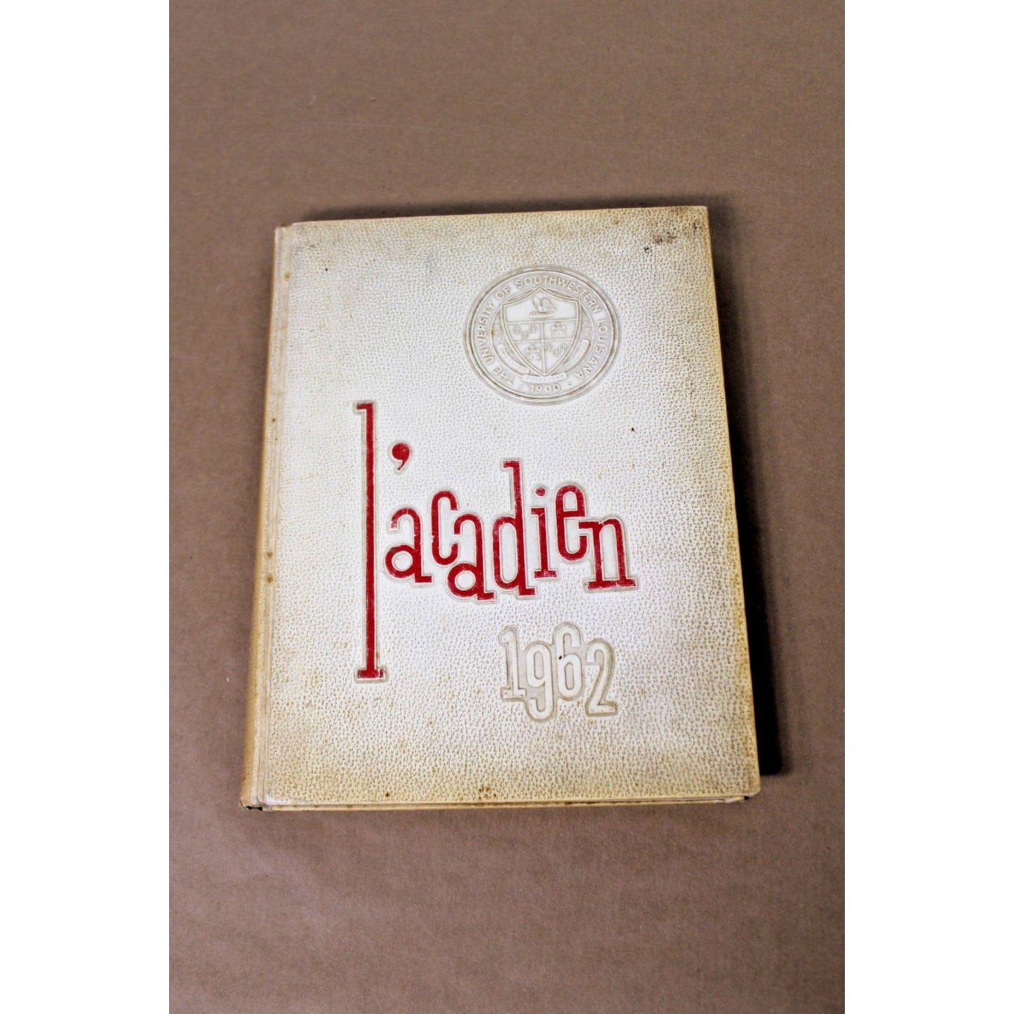 1962 University of Southwestern Louisiana "L'acadien" Vintage Yearbook